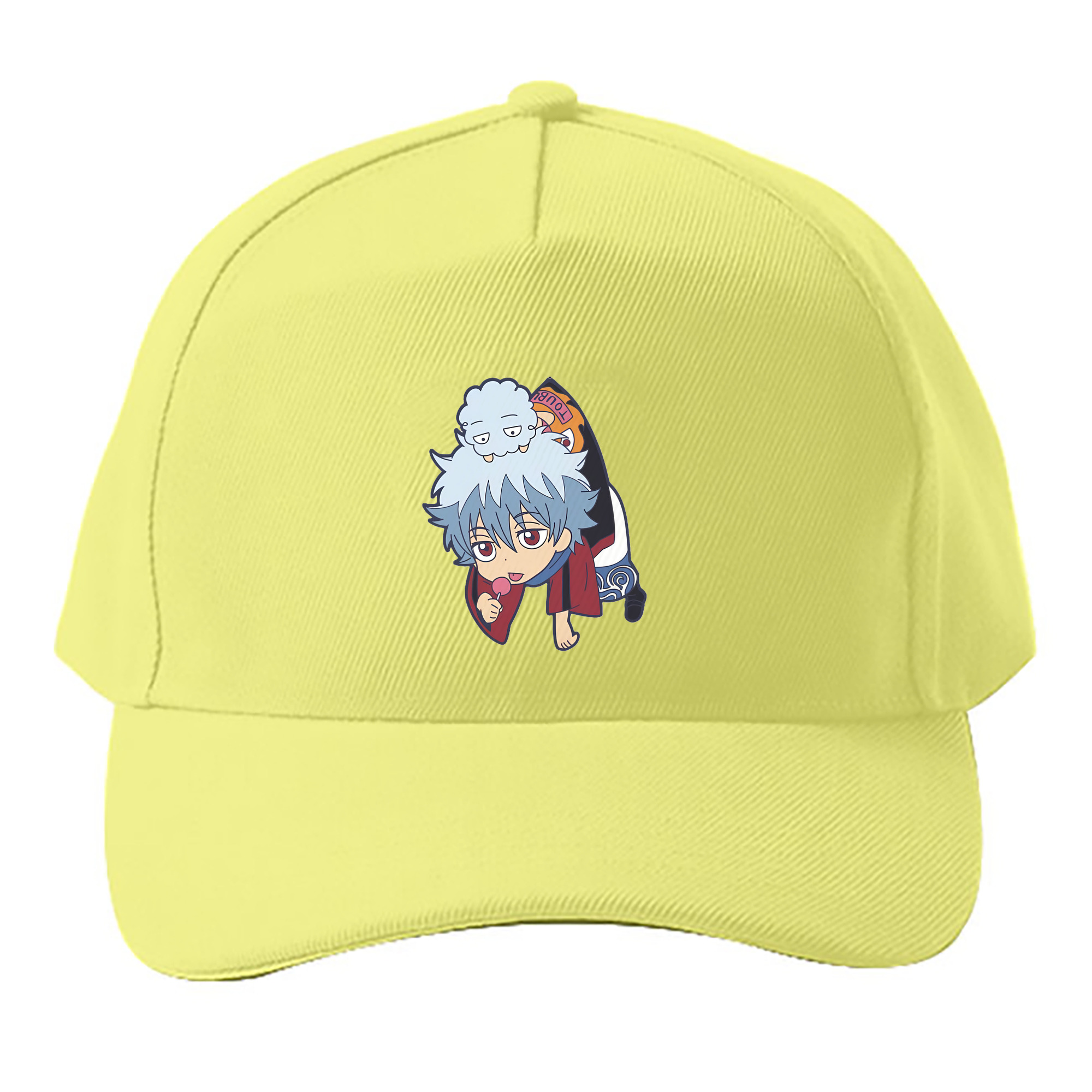 （画像用） ぎんたま 坂田銀時（さかたぎんとき） 神楽 志村新八（しむら しんぱち） GINTAMA Sakata Gintoki Kagura Shimura Shinpachi ベースボールキャップ 綿100％ 男女兼用 帽子 スポーツ