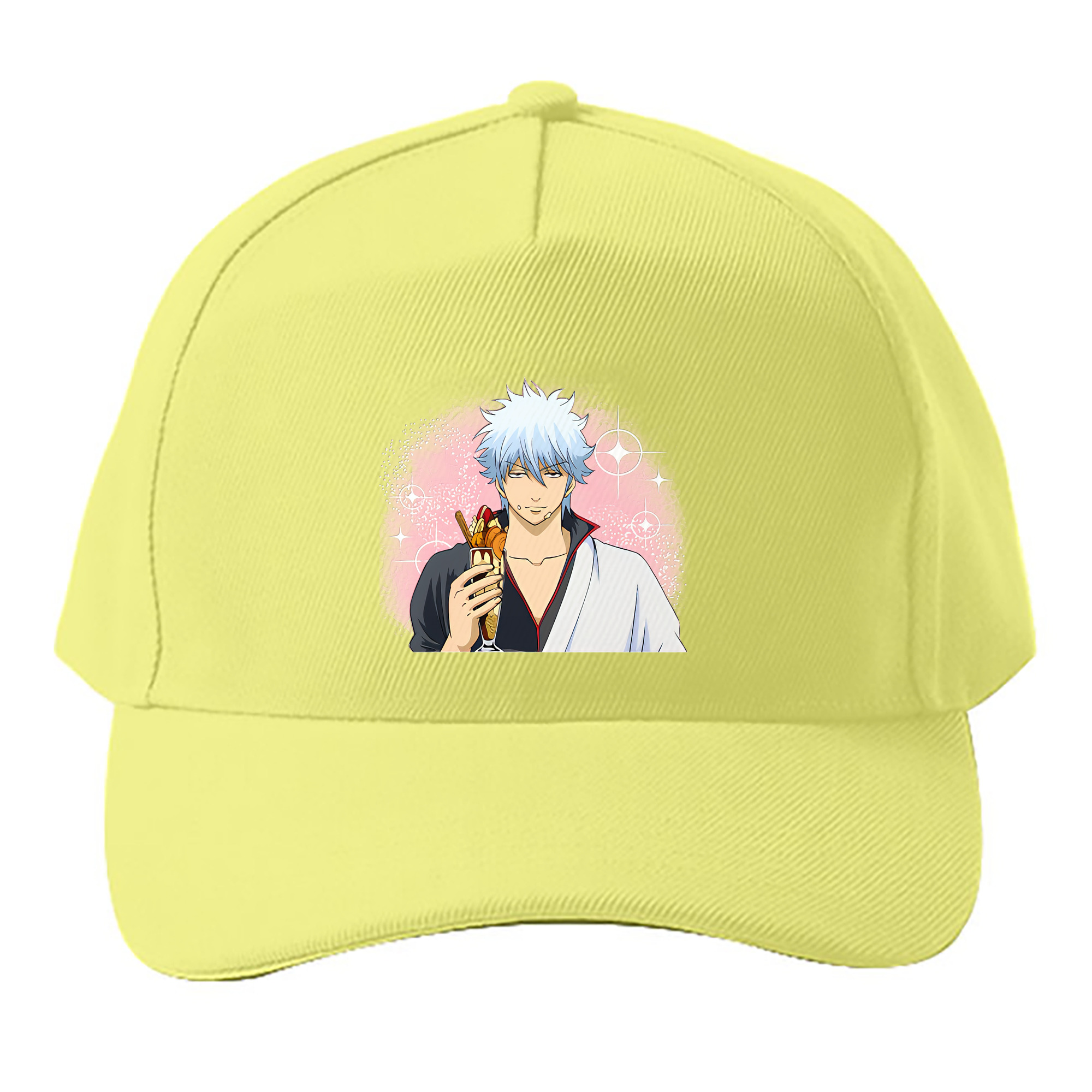 （画像用） ぎんたま 坂田銀時（さかたぎんとき） 神楽 志村新八（しむら しんぱち） GINTAMA Sakata Gintoki Kagura Shimura Shinpachi ベースボールキャップ 綿100％ 男女兼用 帽子 スポーツ