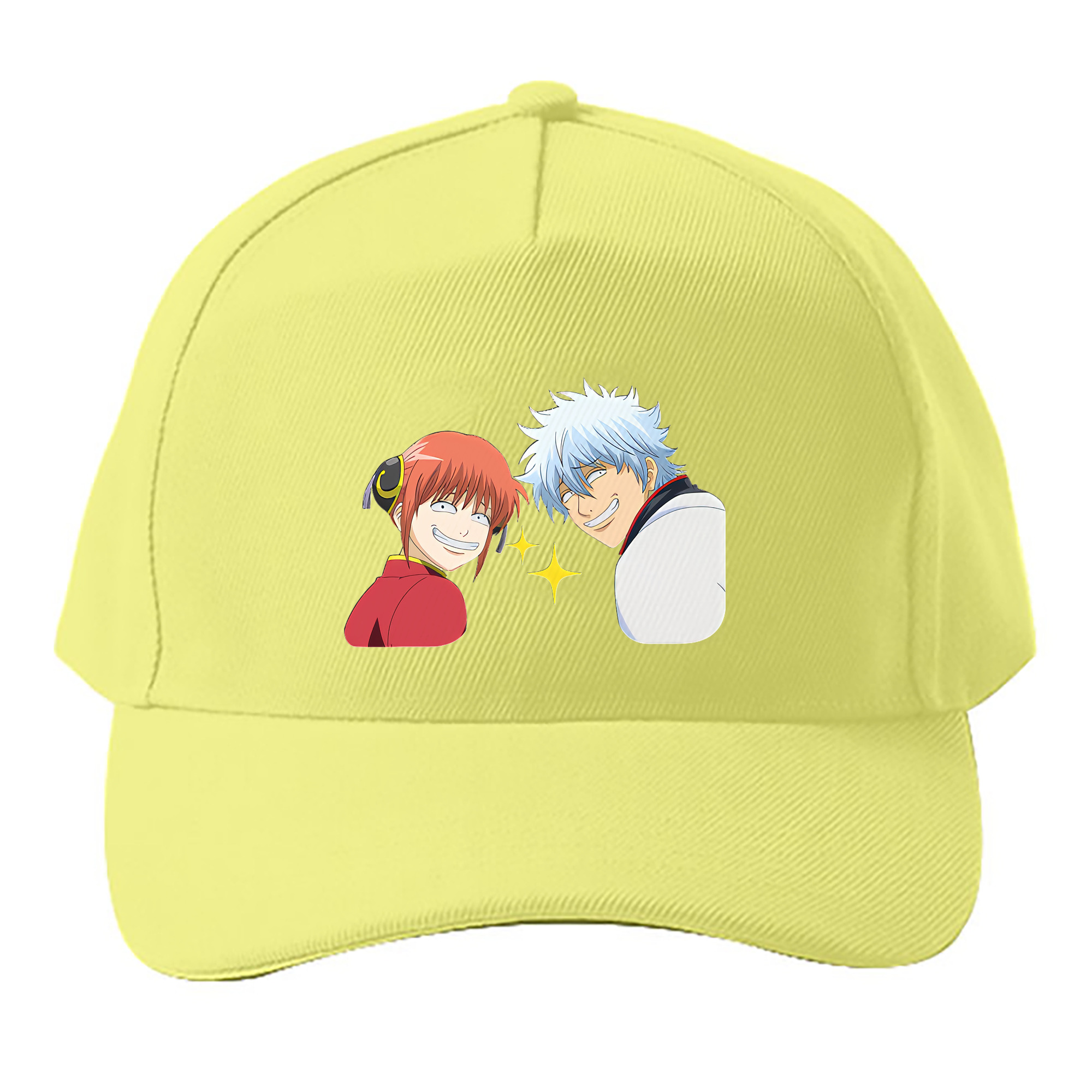 （画像用） ぎんたま 坂田銀時（さかたぎんとき） 神楽 志村新八（しむら しんぱち） GINTAMA Sakata Gintoki Kagura Shimura Shinpachi ベースボールキャップ 綿100％ 男女兼用 帽子 スポーツ