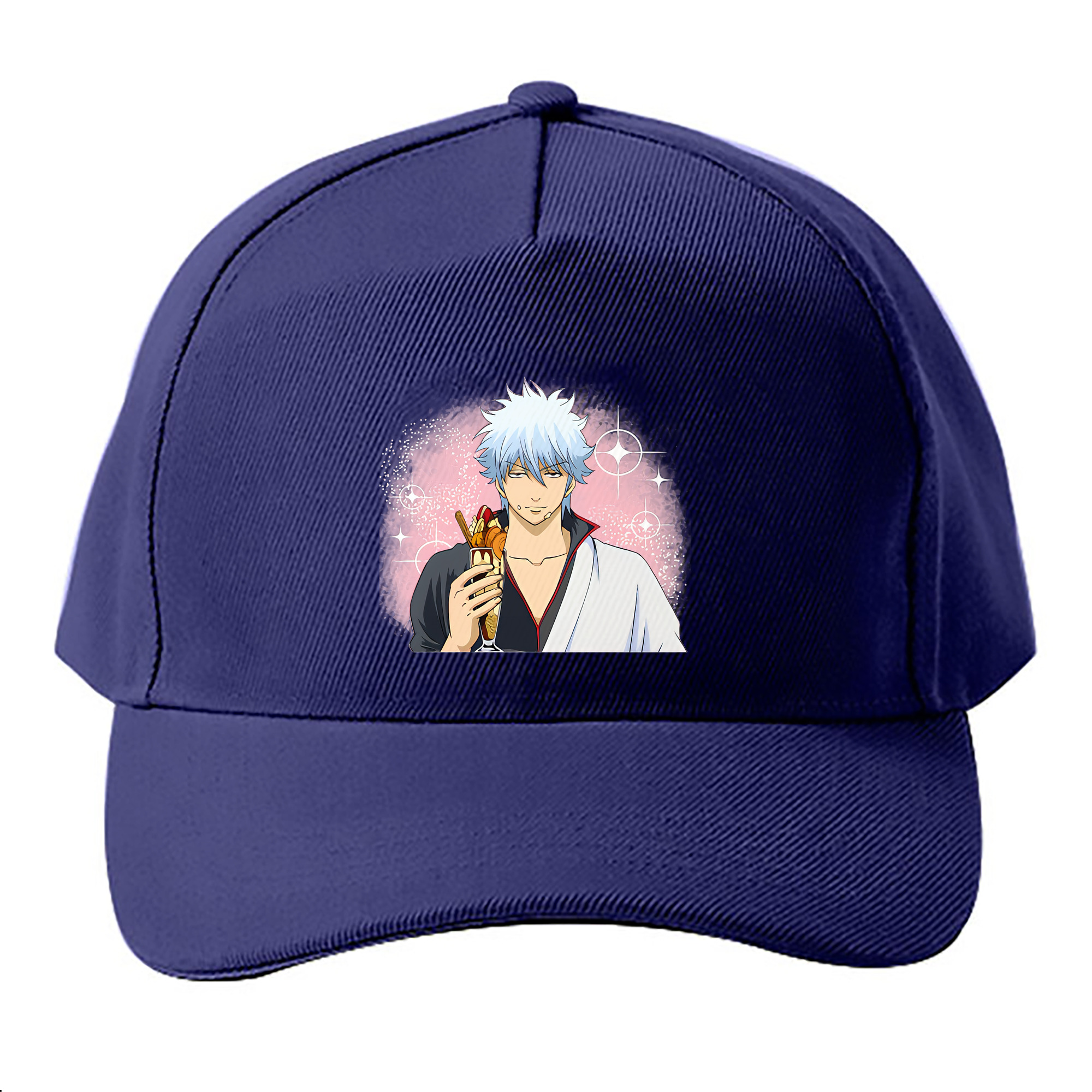 （画像用） ぎんたま 坂田銀時（さかたぎんとき） 神楽 志村新八（しむら しんぱち） GINTAMA Sakata Gintoki Kagura Shimura Shinpachi ベースボールキャップ 綿100％ 男女兼用 帽子 スポーツ