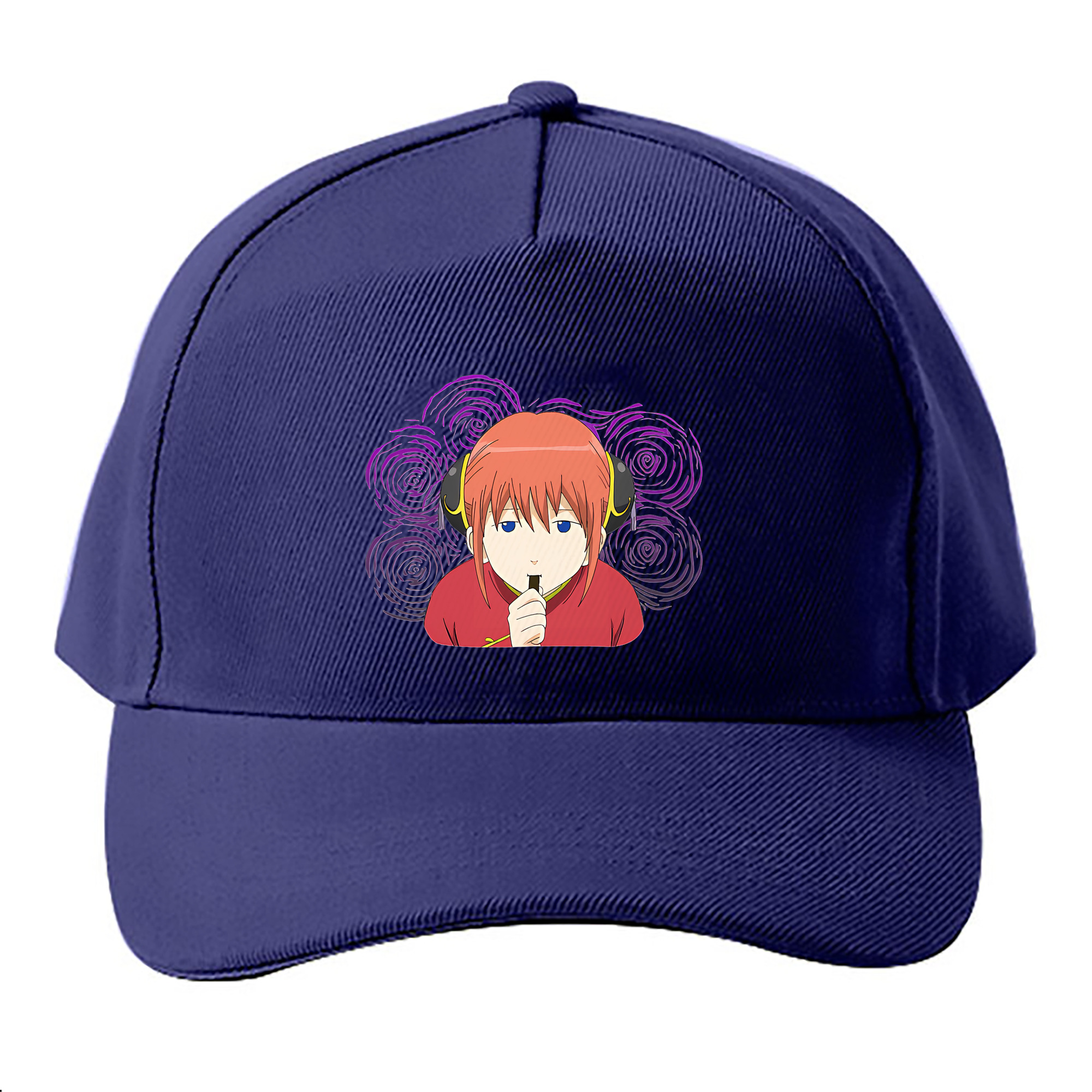 （画像用） ぎんたま 坂田銀時（さかたぎんとき） 神楽 志村新八（しむら しんぱち） GINTAMA Sakata Gintoki Kagura Shimura Shinpachi ベースボールキャップ 綿100％ 男女兼用 帽子 スポーツ