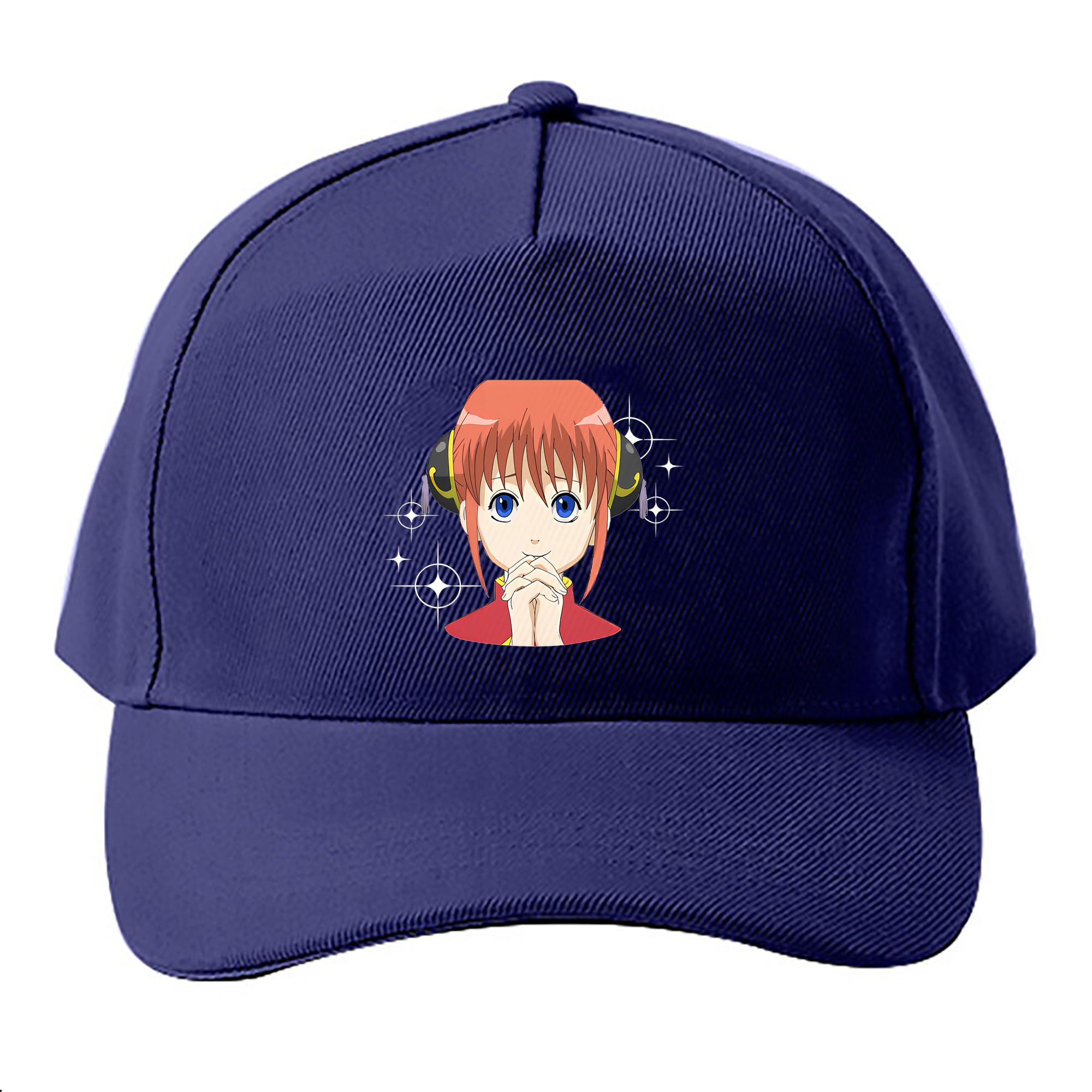 （画像用） ぎんたま 坂田銀時（さかたぎんとき） 神楽 志村新八（しむら しんぱち） GINTAMA Sakata Gintoki Kagura Shimura Shinpachi ベースボールキャップ 綿100％ 男女兼用 帽子 スポーツ