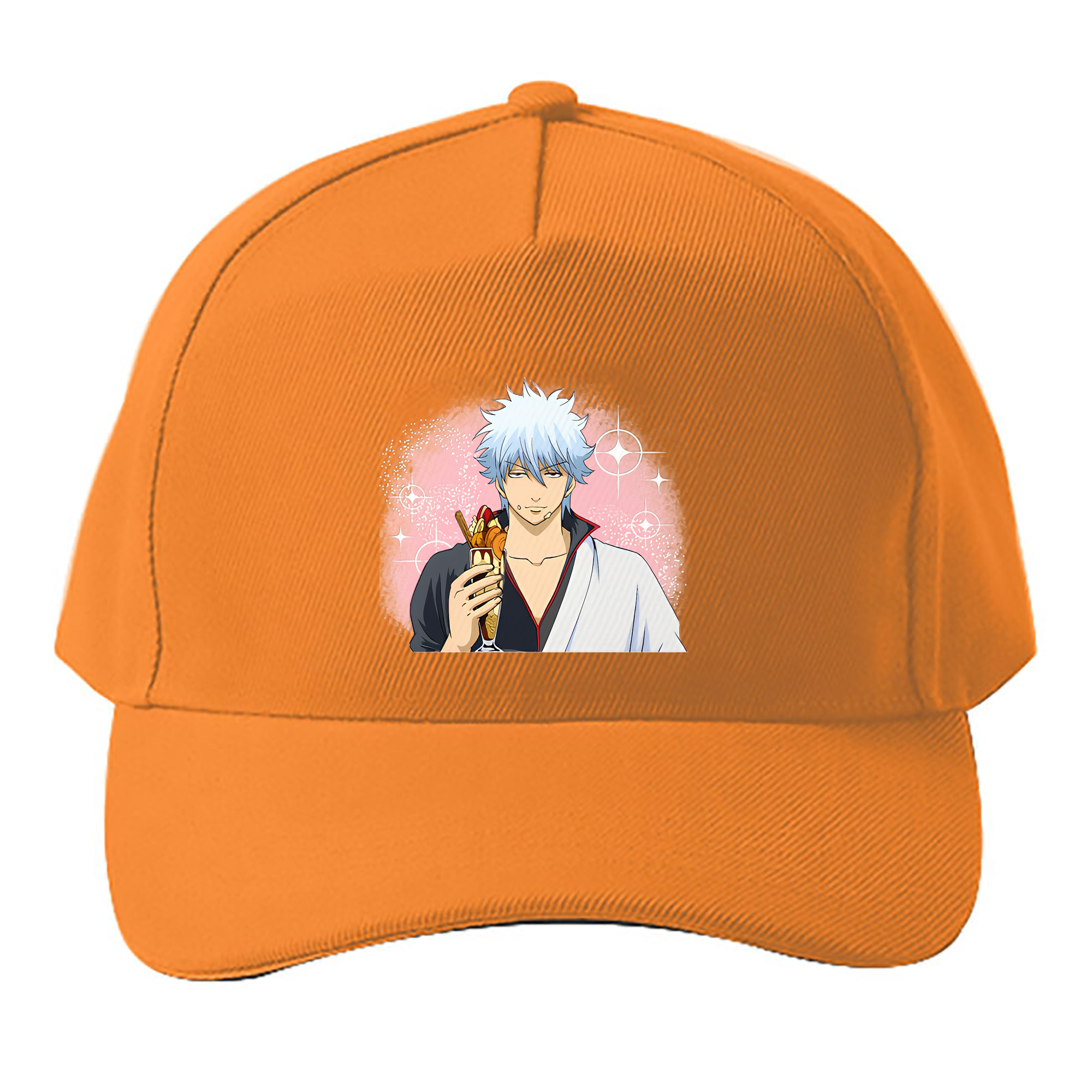 （画像用） ぎんたま 坂田銀時（さかたぎんとき） 神楽 志村新八（しむら しんぱち） GINTAMA Sakata Gintoki Kagura Shimura Shinpachi ベースボールキャップ 綿100％ 男女兼用 帽子 スポーツ