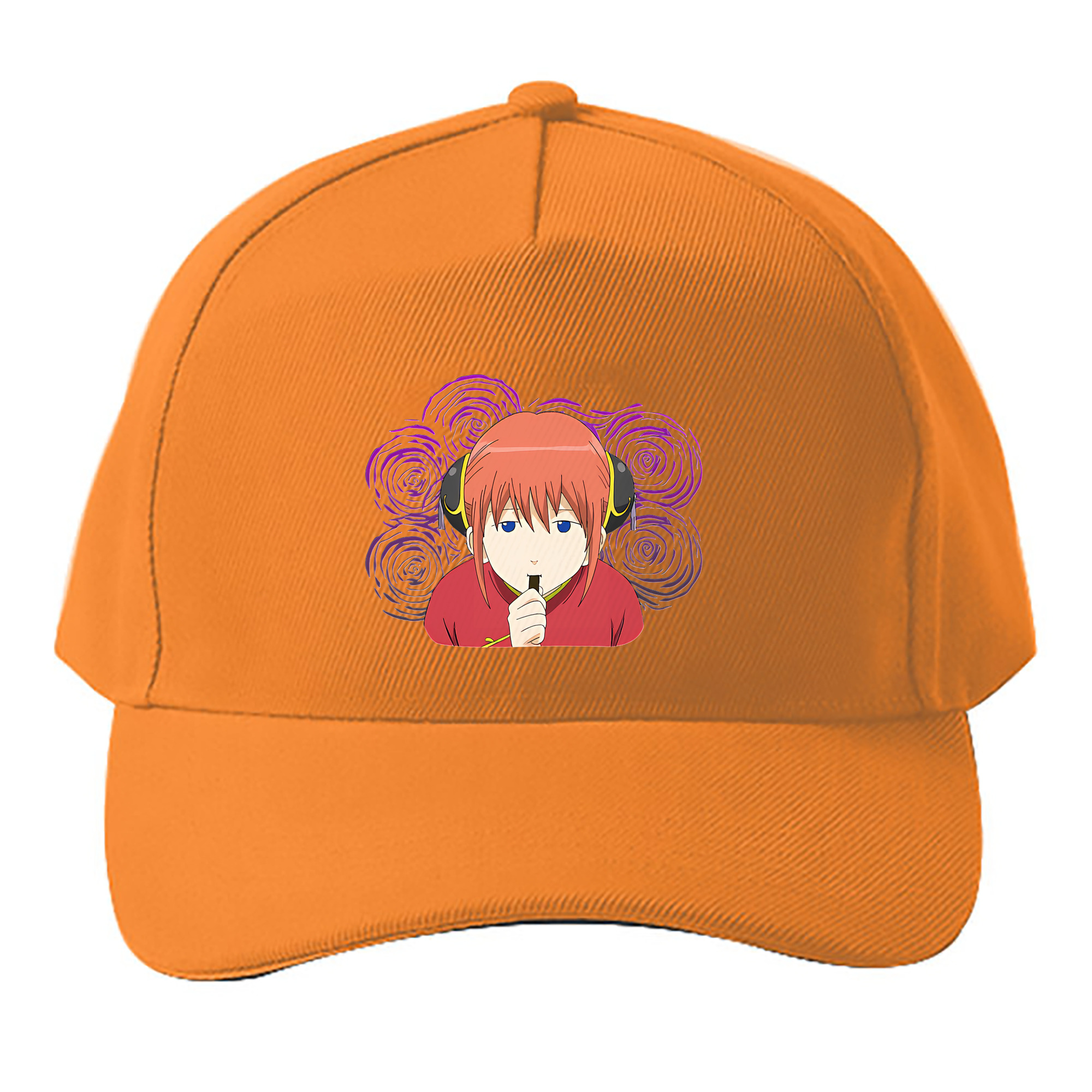（画像用） ぎんたま 坂田銀時（さかたぎんとき） 神楽 志村新八（しむら しんぱち） GINTAMA Sakata Gintoki Kagura Shimura Shinpachi ベースボールキャップ 綿100％ 男女兼用 帽子 スポーツ