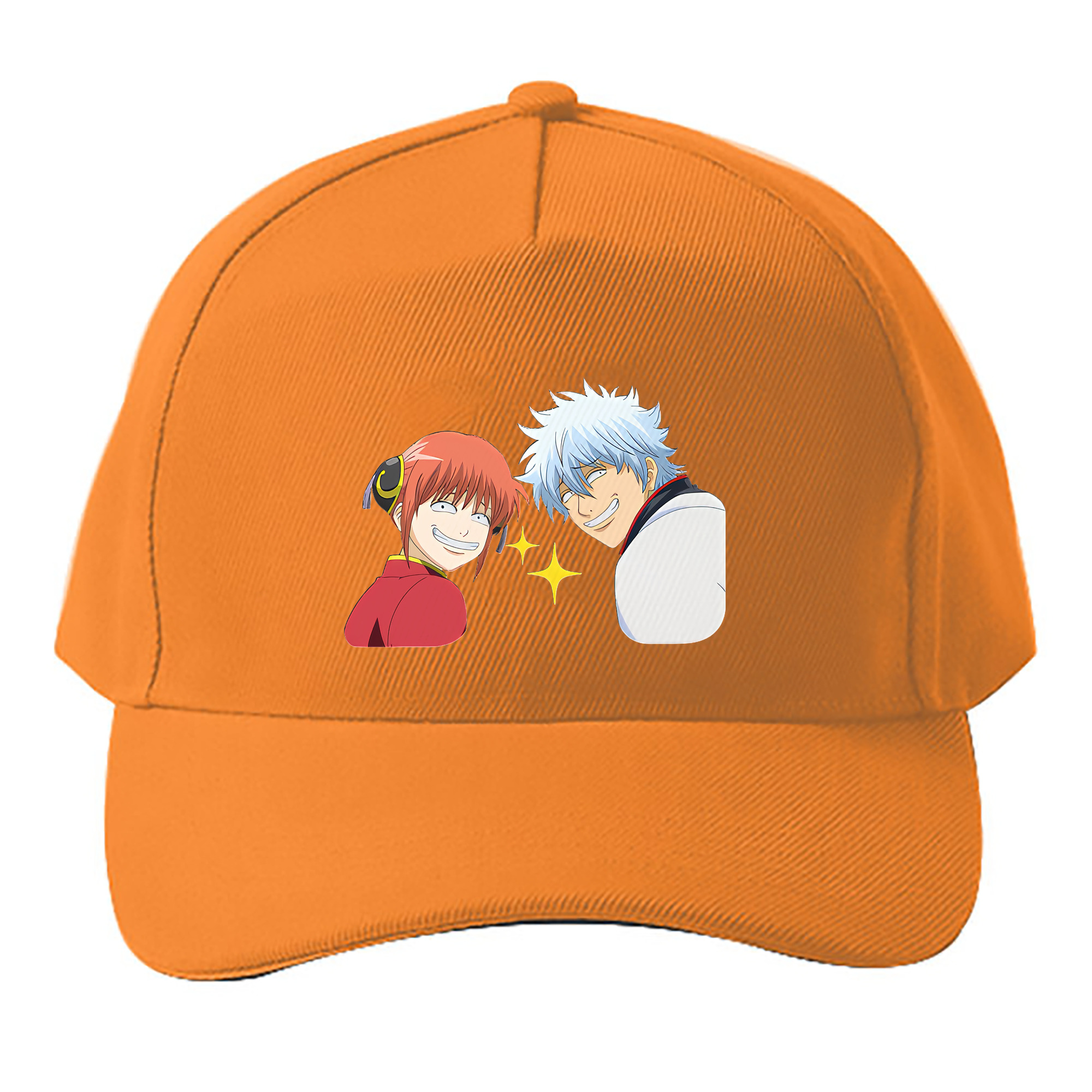 （画像用） ぎんたま 坂田銀時（さかたぎんとき） 神楽 志村新八（しむら しんぱち） GINTAMA Sakata Gintoki Kagura Shimura Shinpachi ベースボールキャップ 綿100％ 男女兼用 帽子 スポーツ