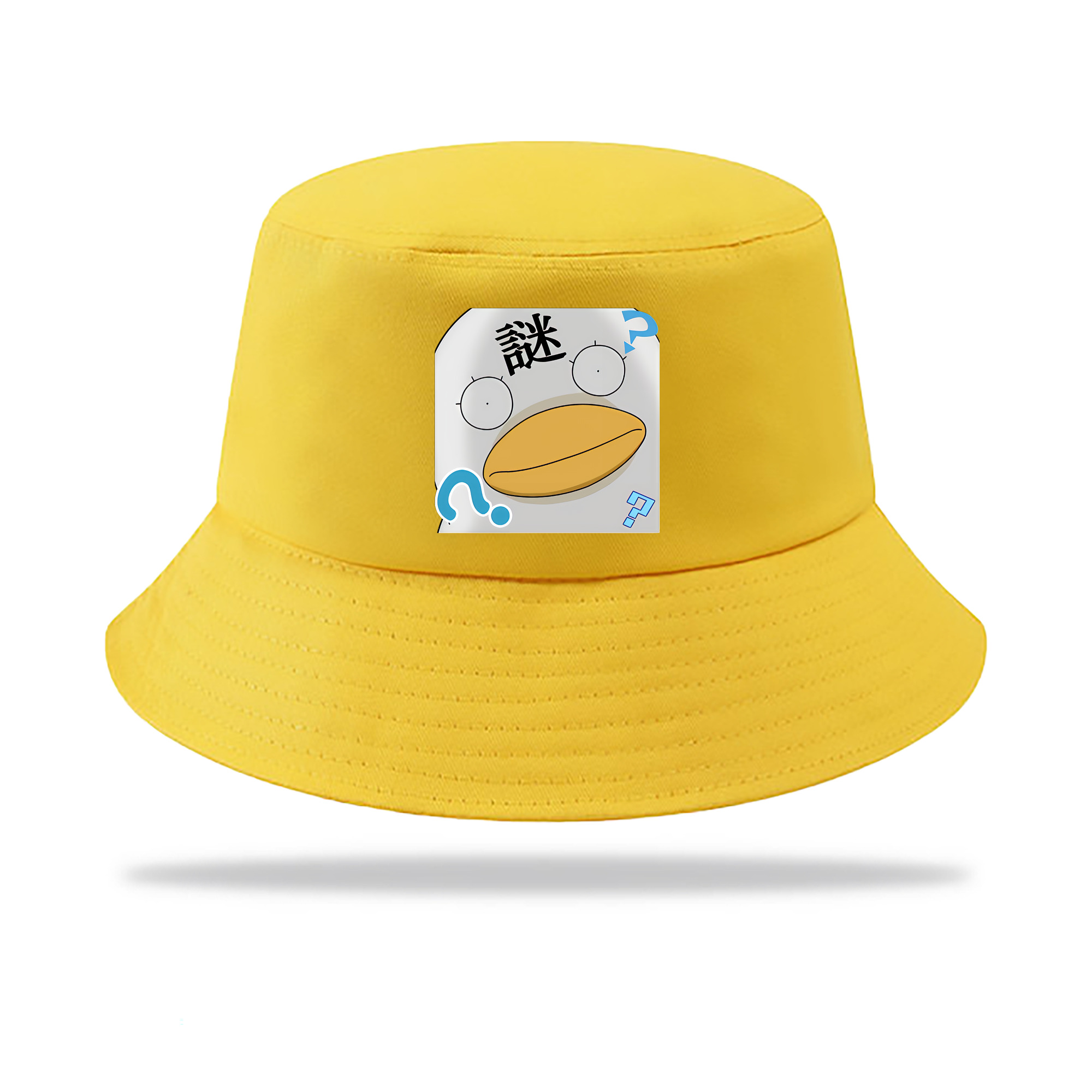 （画像用） ぎんたま 坂田銀時（さかたぎんとき） 神楽 志村新八（しむら しんぱち） GINTAMA Sakata Gintoki Kagura Shimura Shinpachi アウトドア日除けバケットハット