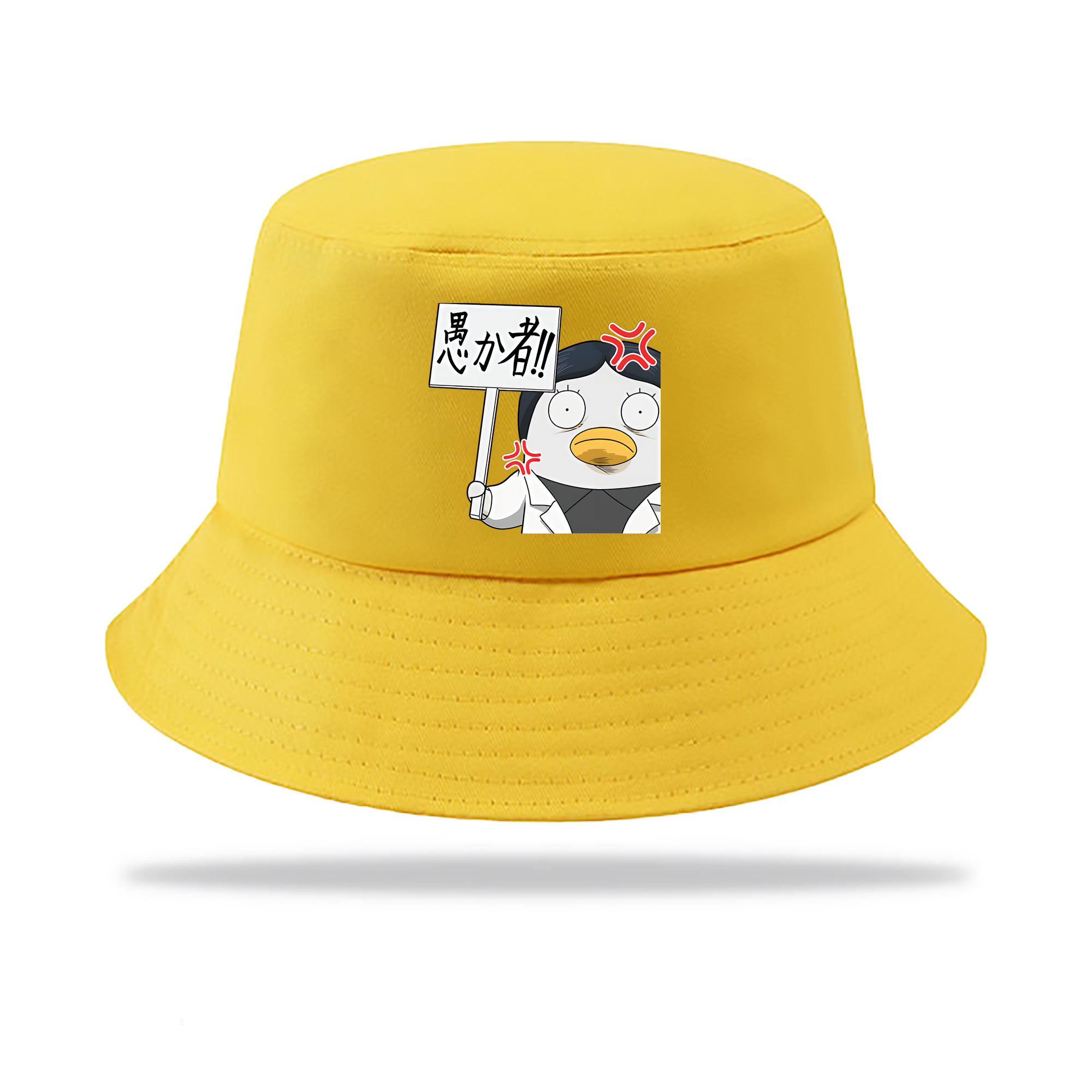 （画像用） ぎんたま 坂田銀時（さかたぎんとき） 神楽 志村新八（しむら しんぱち） GINTAMA Sakata Gintoki Kagura Shimura Shinpachi アウトドア日除けバケットハット