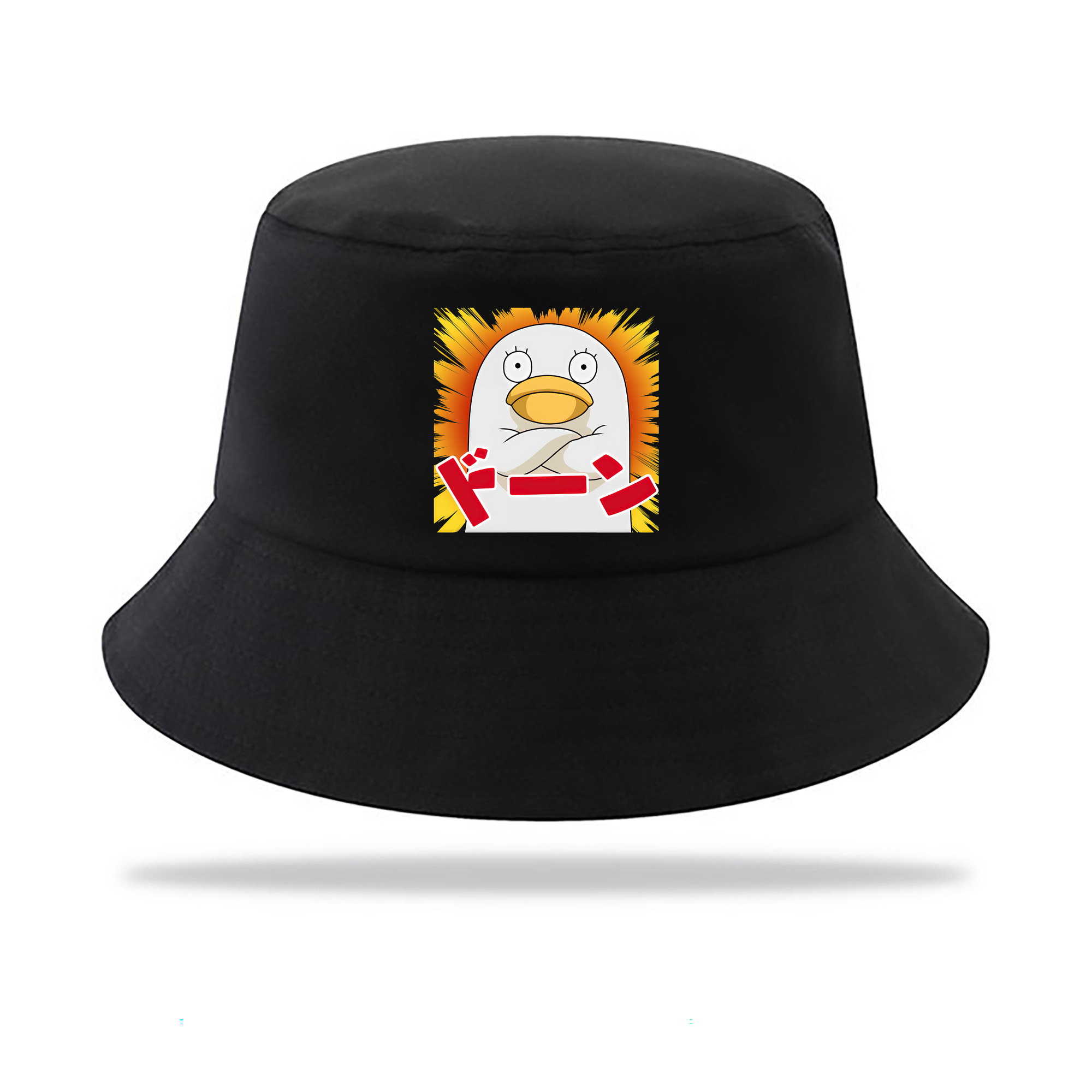 （画像用） ぎんたま 坂田銀時（さかたぎんとき） 神楽 志村新八（しむら しんぱち） GINTAMA Sakata Gintoki Kagura Shimura Shinpachi アウトドア日除けバケットハット