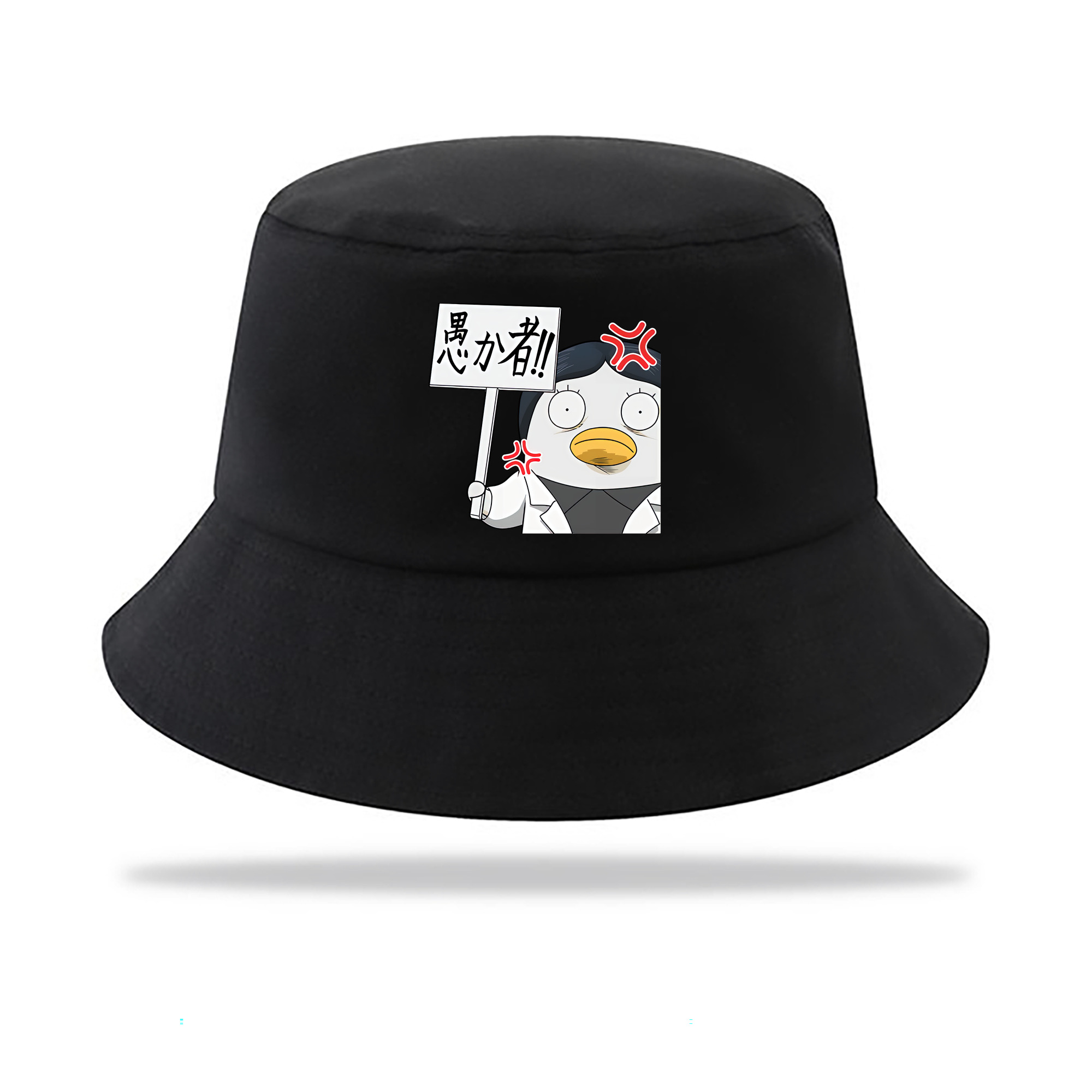 （画像用） ぎんたま 坂田銀時（さかたぎんとき） 神楽 志村新八（しむら しんぱち） GINTAMA Sakata Gintoki Kagura Shimura Shinpachi アウトドア日除けバケットハット