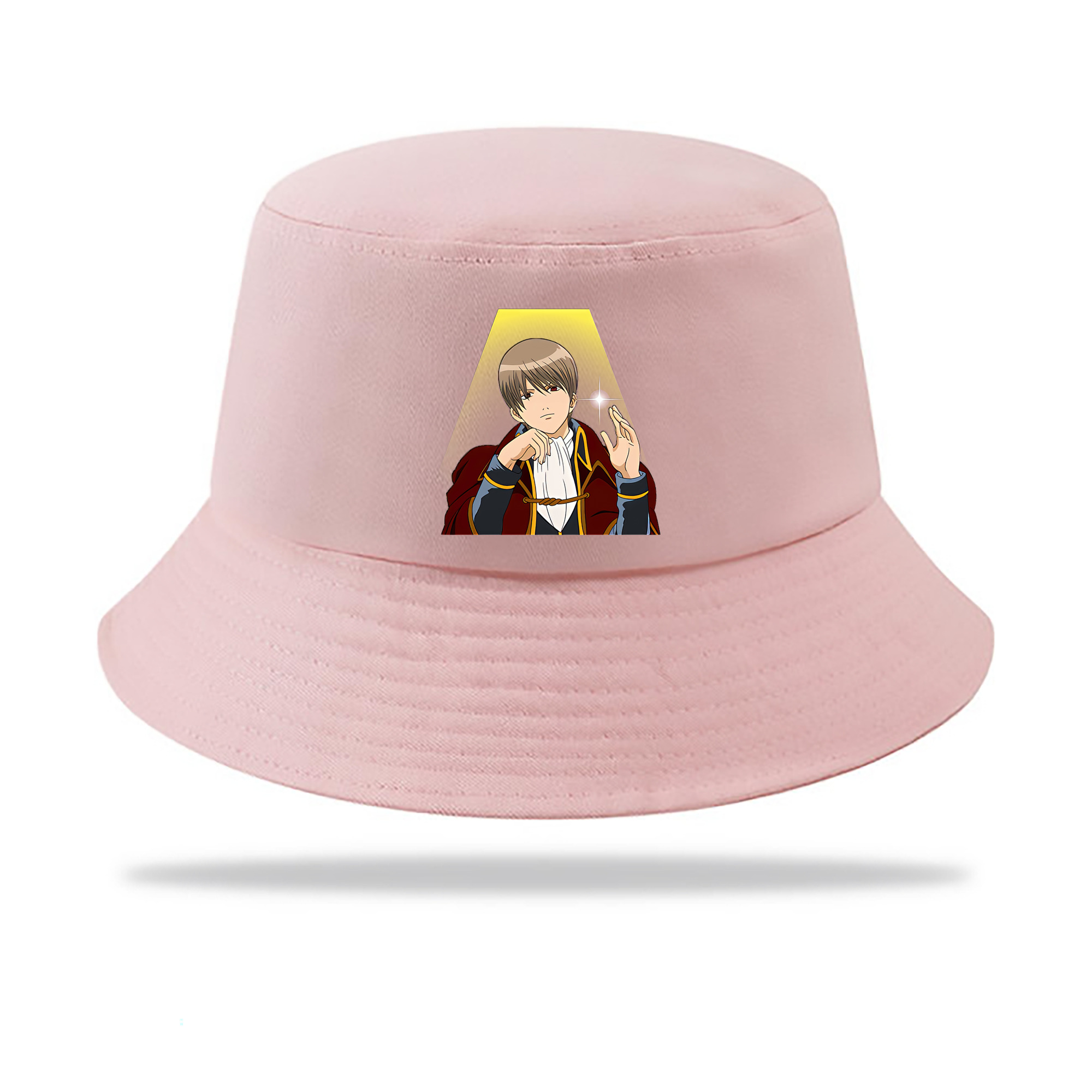 （画像用） ぎんたま 坂田銀時（さかたぎんとき） 神楽 志村新八（しむら しんぱち） GINTAMA Sakata Gintoki Kagura Shimura Shinpachi アウトドア日除けバケットハット
