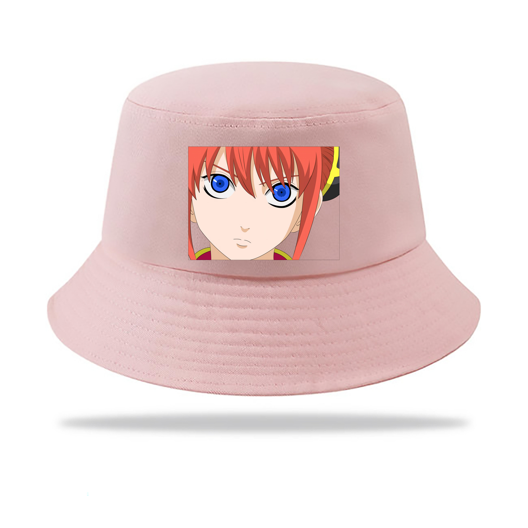 （画像用） ぎんたま 坂田銀時（さかたぎんとき） 神楽 志村新八（しむら しんぱち） GINTAMA Sakata Gintoki Kagura Shimura Shinpachi アウトドア日除けバケットハット