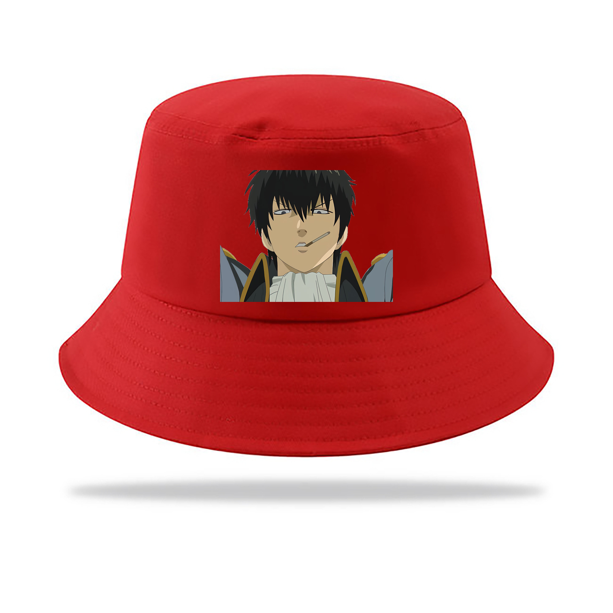 （画像用） ぎんたま 坂田銀時（さかたぎんとき） 神楽 志村新八（しむら しんぱち） GINTAMA Sakata Gintoki Kagura Shimura Shinpachi アウトドア日除けバケットハット