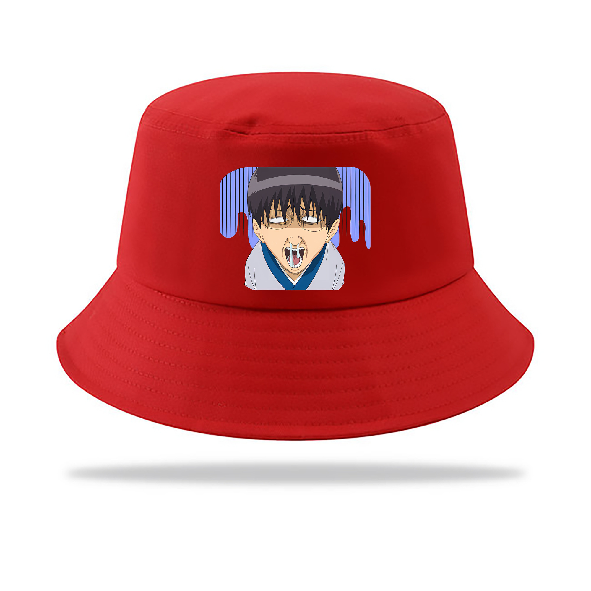（画像用） ぎんたま 坂田銀時（さかたぎんとき） 神楽 志村新八（しむら しんぱち） GINTAMA Sakata Gintoki Kagura Shimura Shinpachi アウトドア日除けバケットハット