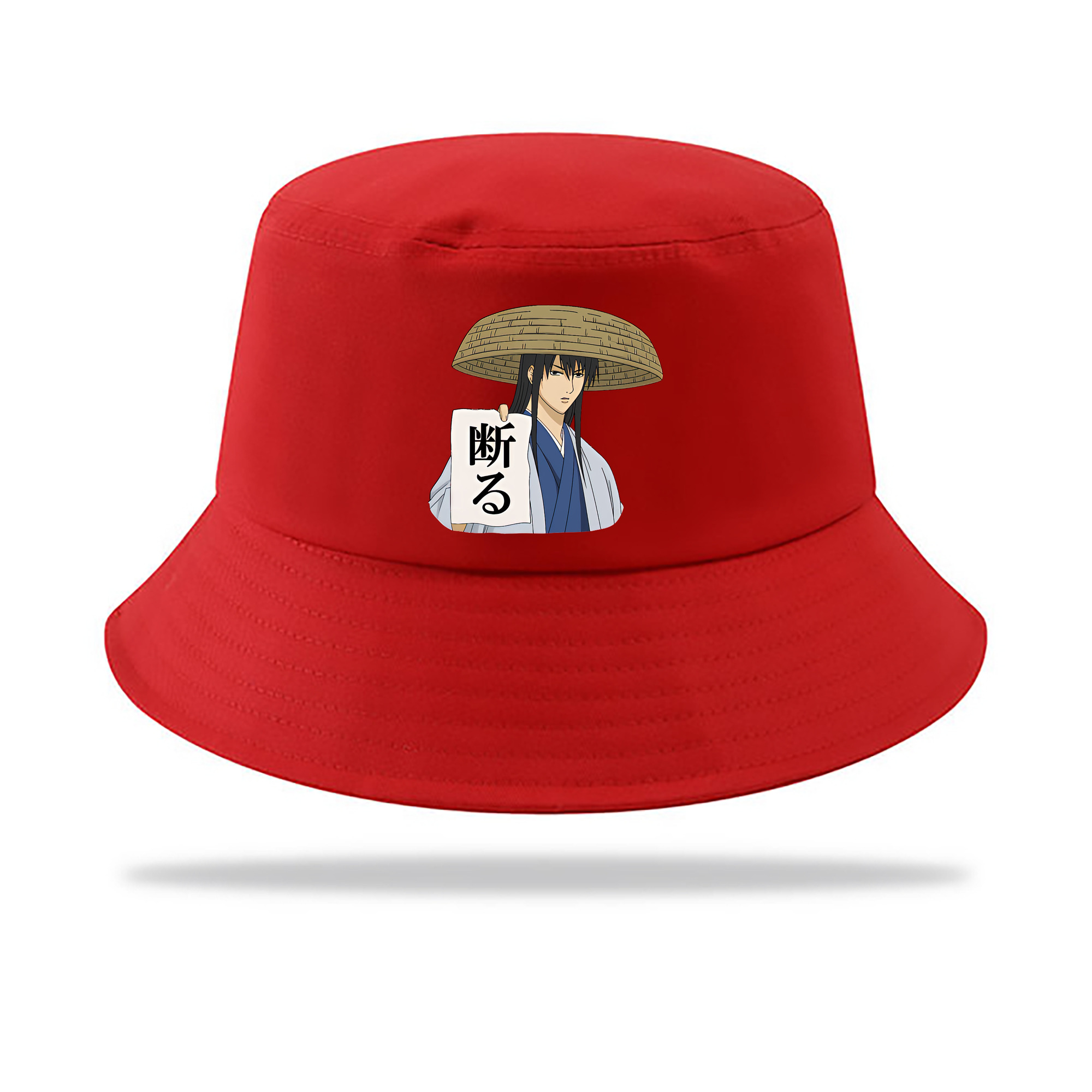 （画像用） ぎんたま 坂田銀時（さかたぎんとき） 神楽 志村新八（しむら しんぱち） GINTAMA Sakata Gintoki Kagura Shimura Shinpachi アウトドア日除けバケットハット