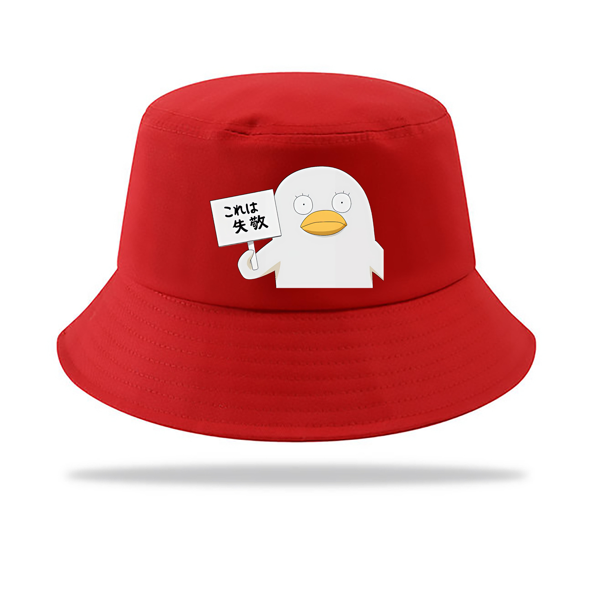 （画像用） ぎんたま 坂田銀時（さかたぎんとき） 神楽 志村新八（しむら しんぱち） GINTAMA Sakata Gintoki Kagura Shimura Shinpachi アウトドア日除けバケットハット