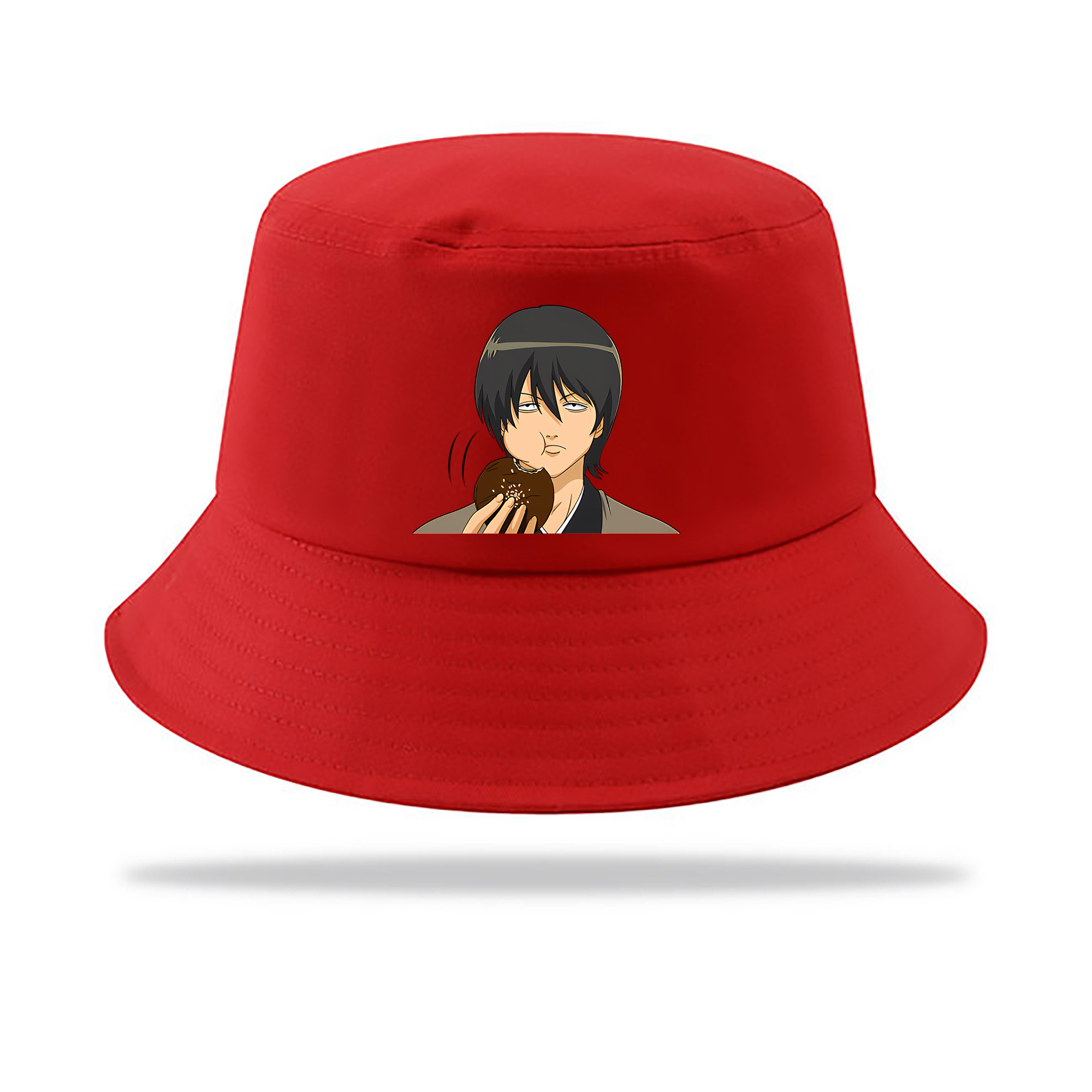 （画像用） ぎんたま 坂田銀時（さかたぎんとき） 神楽 志村新八（しむら しんぱち） GINTAMA Sakata Gintoki Kagura Shimura Shinpachi アウトドア日除けバケットハット