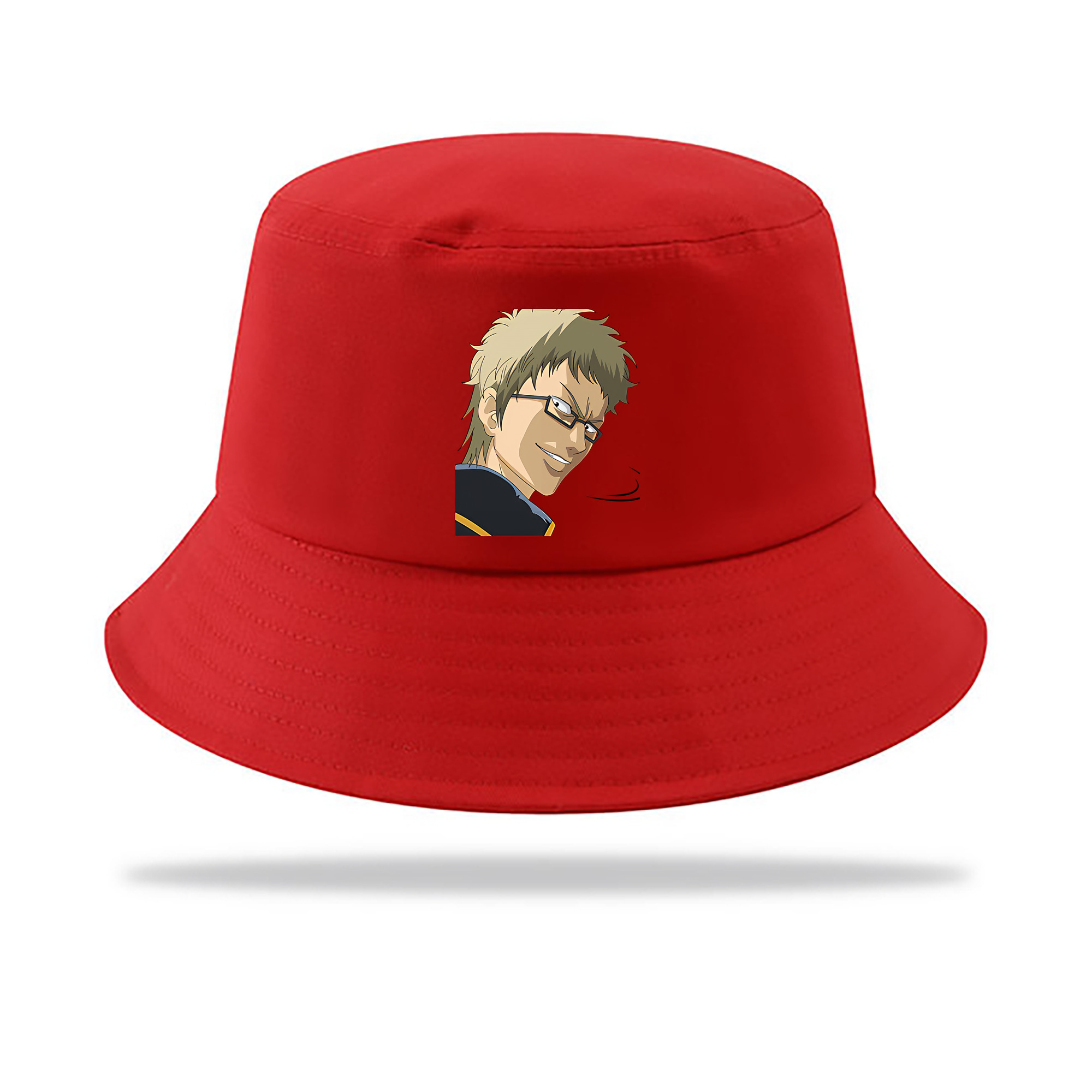 （画像用） ぎんたま 坂田銀時（さかたぎんとき） 神楽 志村新八（しむら しんぱち） GINTAMA Sakata Gintoki Kagura Shimura Shinpachi アウトドア日除けバケットハット