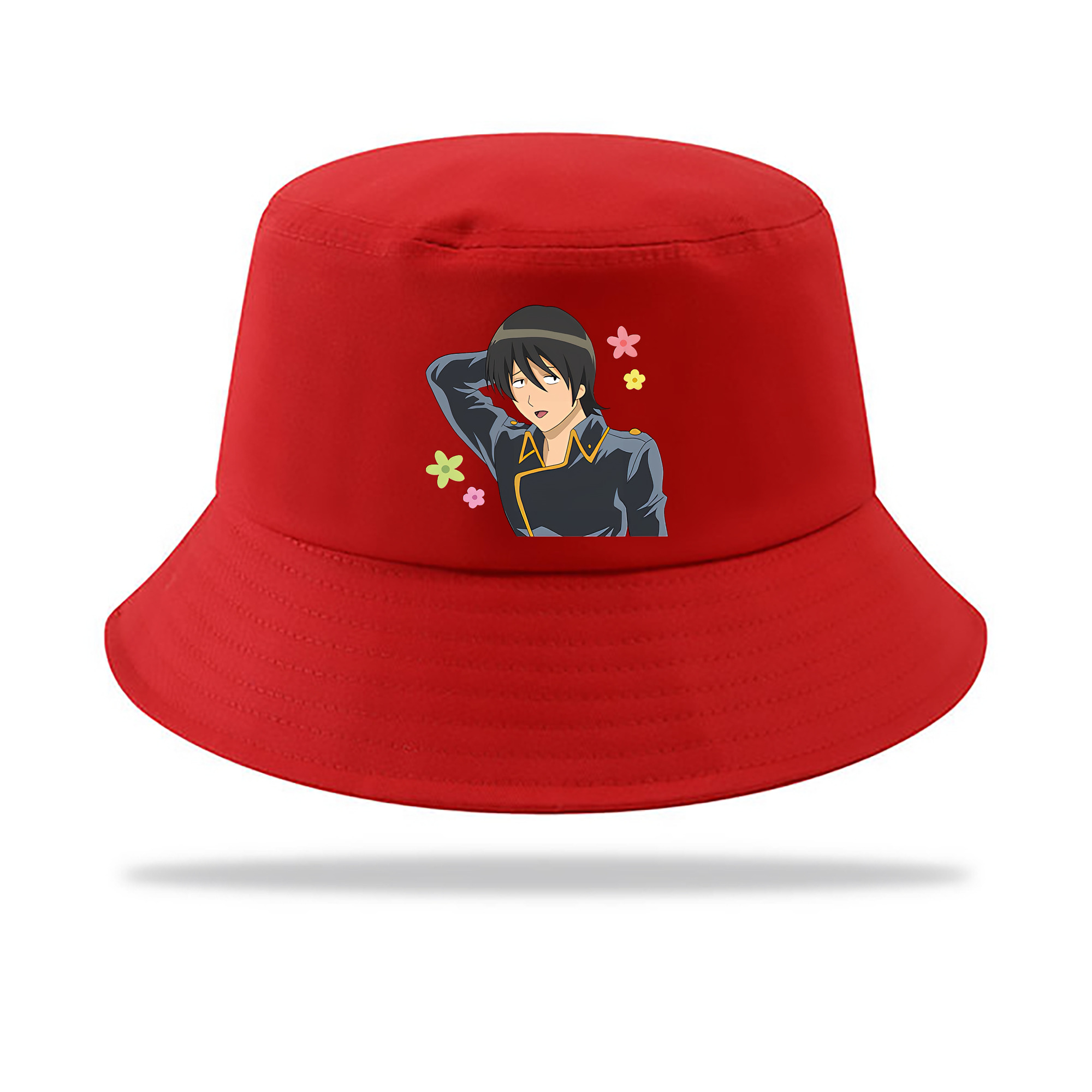 （画像用） ぎんたま 坂田銀時（さかたぎんとき） 神楽 志村新八（しむら しんぱち） GINTAMA Sakata Gintoki Kagura Shimura Shinpachi アウトドア日除けバケットハット