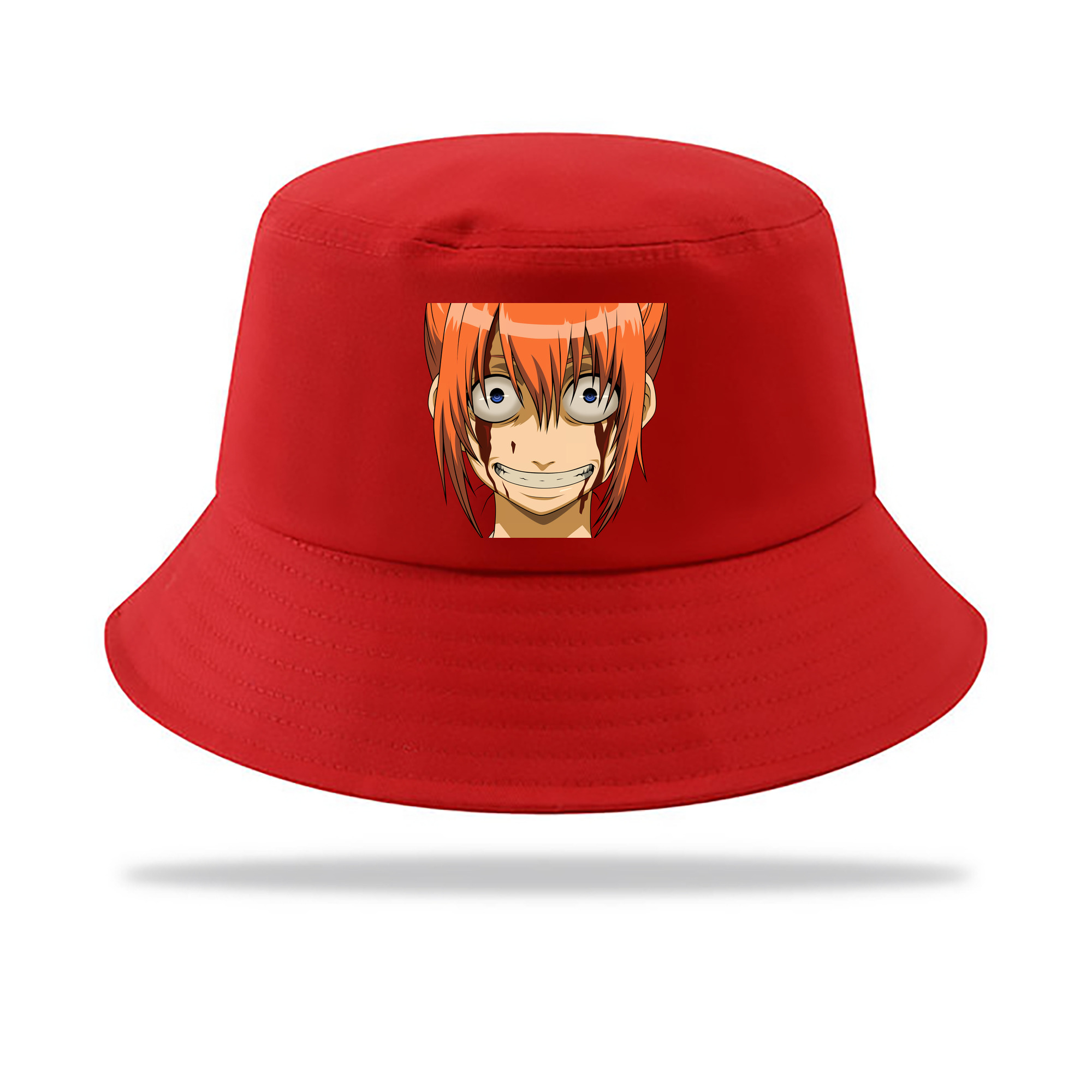 （画像用） ぎんたま 坂田銀時（さかたぎんとき） 神楽 志村新八（しむら しんぱち） GINTAMA Sakata Gintoki Kagura Shimura Shinpachi アウトドア日除けバケットハット