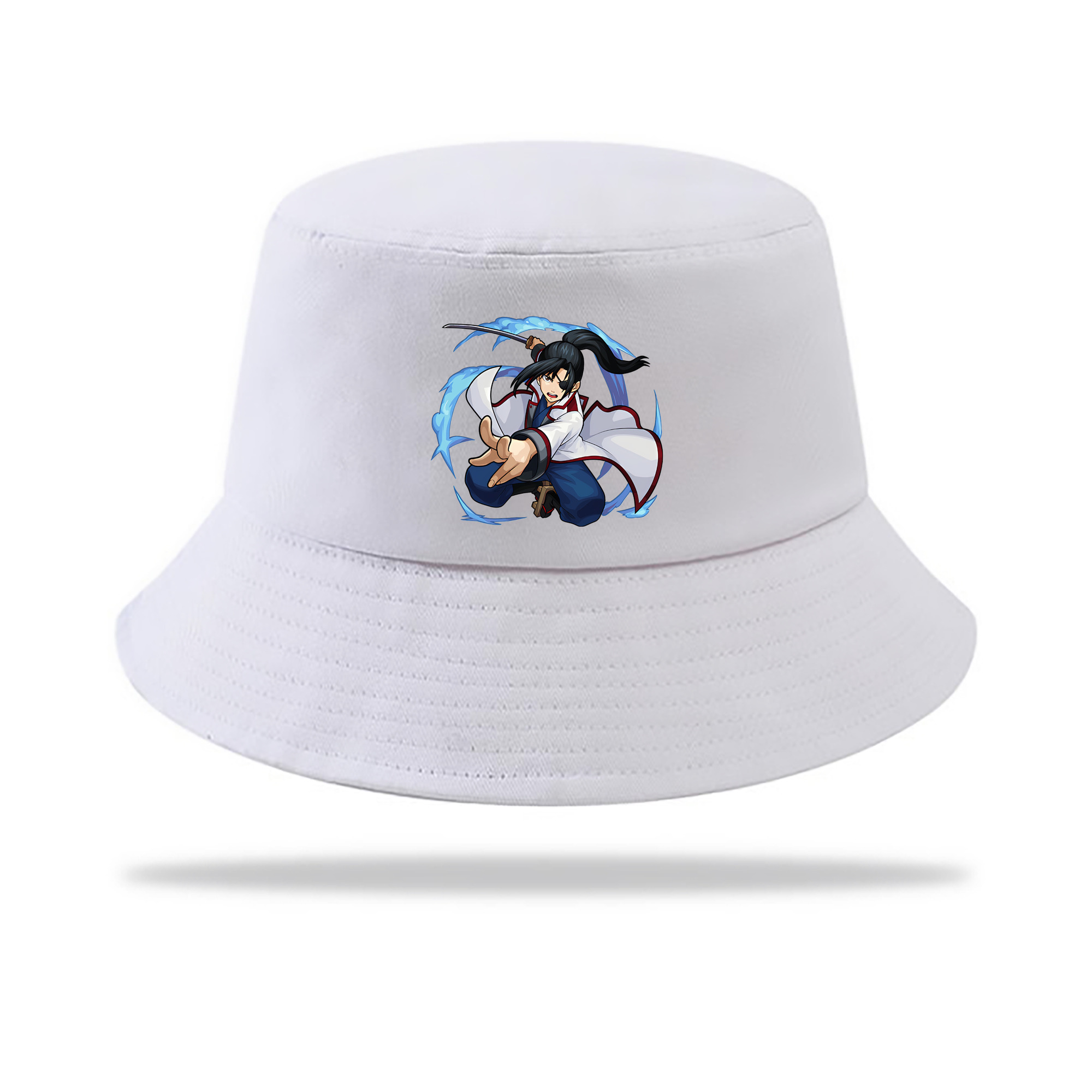 （画像用） ぎんたま 坂田銀時（さかたぎんとき） 神楽 志村新八（しむら しんぱち） GINTAMA Sakata Gintoki Kagura Shimura Shinpachi アウトドア日除けバケットハット