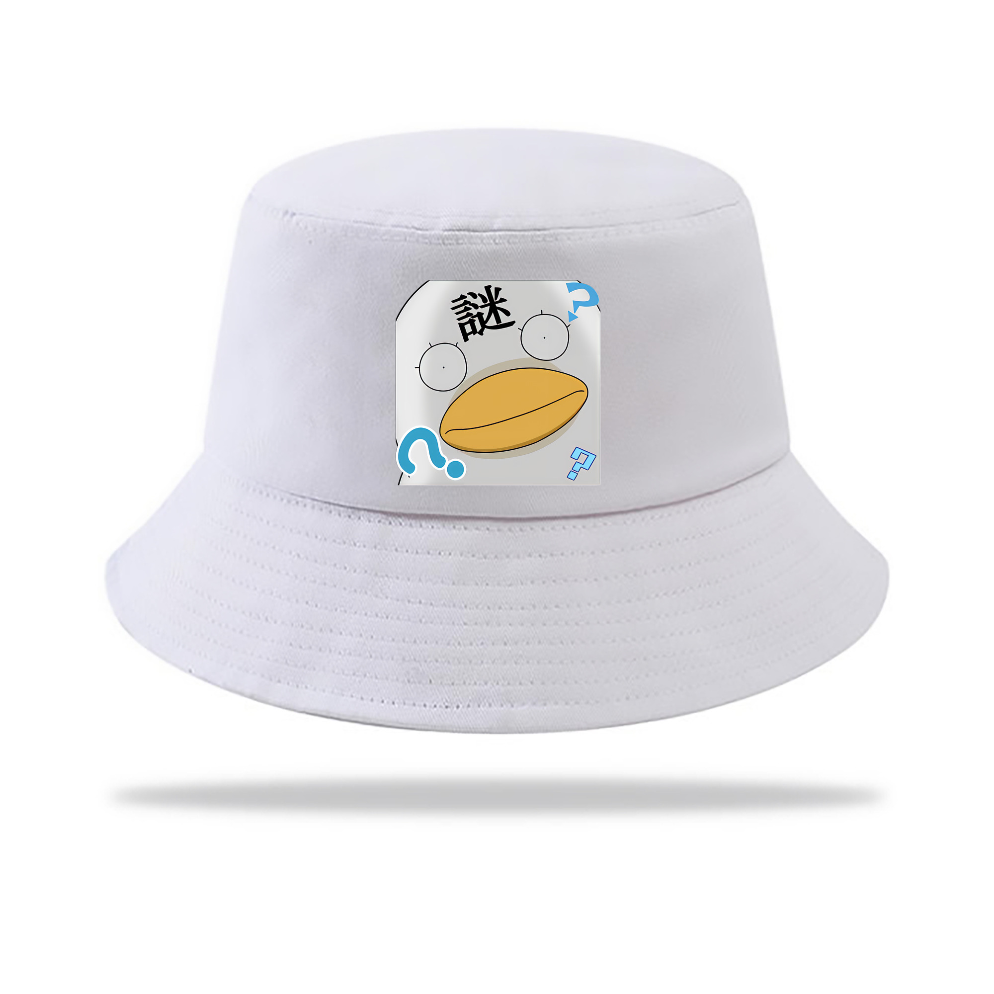 （画像用） ぎんたま 坂田銀時（さかたぎんとき） 神楽 志村新八（しむら しんぱち） GINTAMA Sakata Gintoki Kagura Shimura Shinpachi アウトドア日除けバケットハット