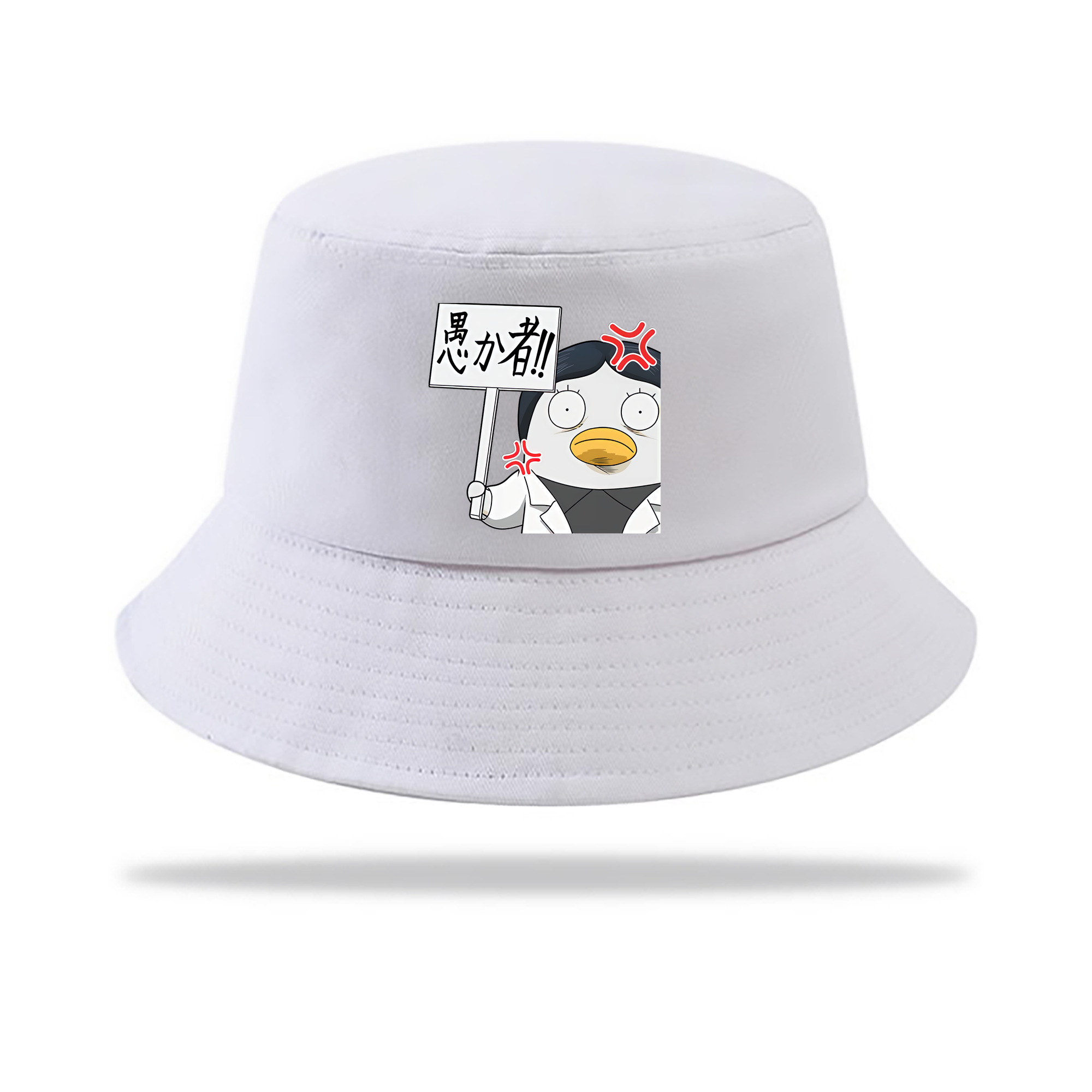 （画像用） ぎんたま 坂田銀時（さかたぎんとき） 神楽 志村新八（しむら しんぱち） GINTAMA Sakata Gintoki Kagura Shimura Shinpachi アウトドア日除けバケットハット