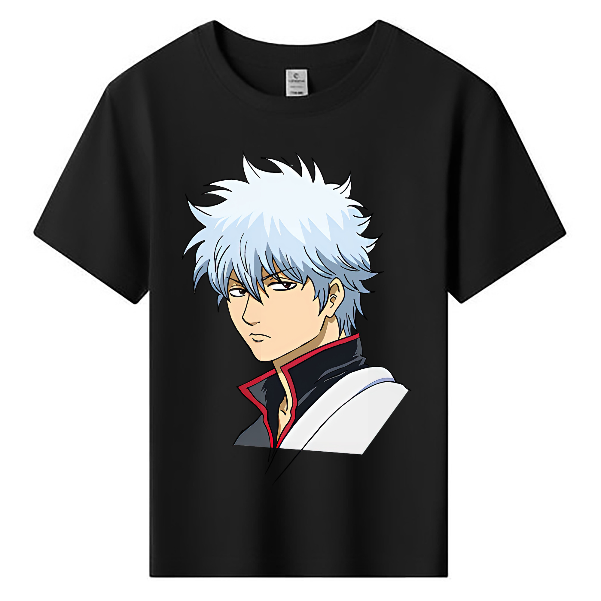 （画像用） ぎんたま 坂田銀時（さかたぎんとき） 神楽 志村新八（しむら しんぱち） GINTAMA Sakata Gintoki Kagura Shimura Shinpachi 綿100％キッズTシャツ（フロントプリント）