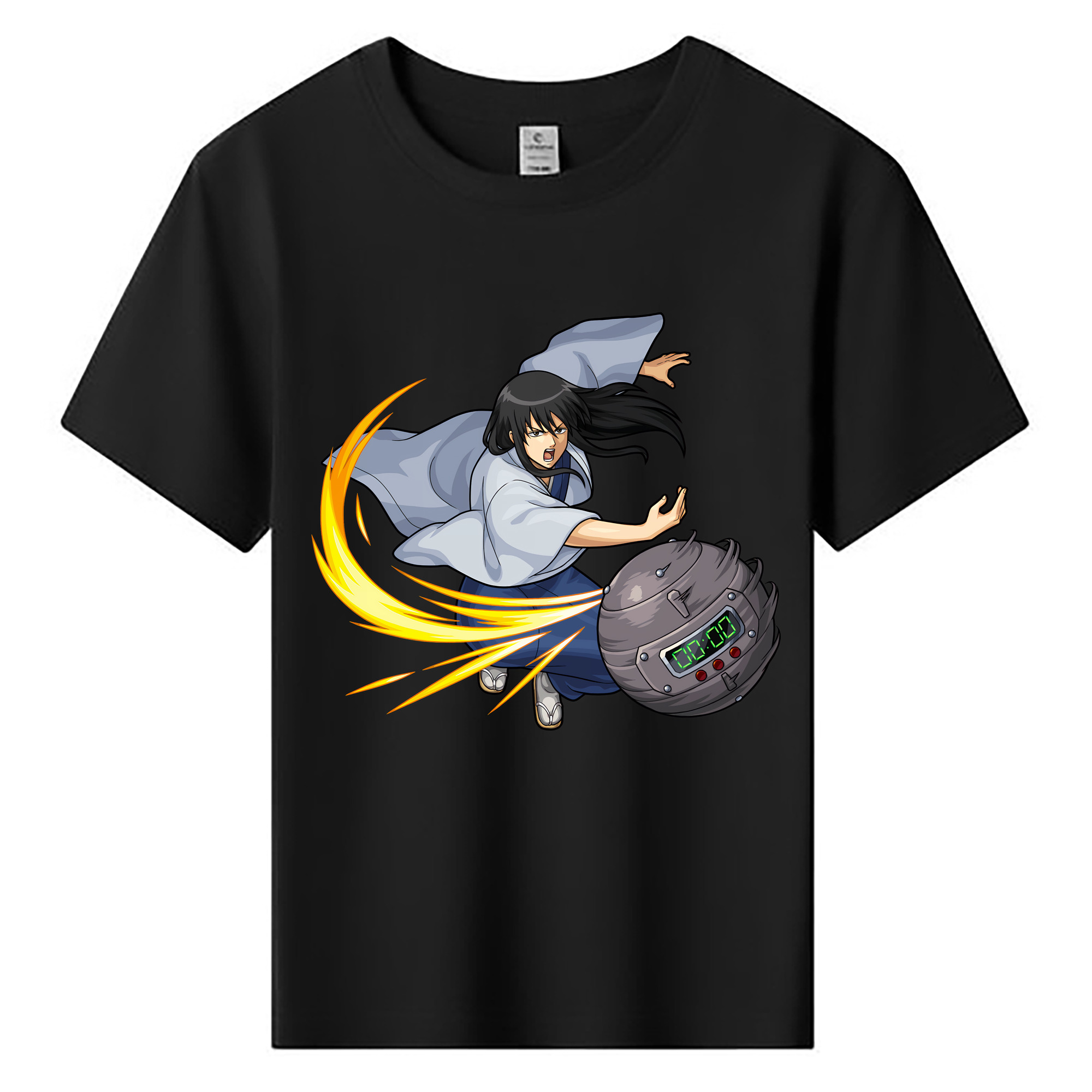 （画像用） ぎんたま 坂田銀時（さかたぎんとき） 神楽 志村新八（しむら しんぱち） GINTAMA Sakata Gintoki Kagura Shimura Shinpachi 綿100％キッズTシャツ（フロントプリント）