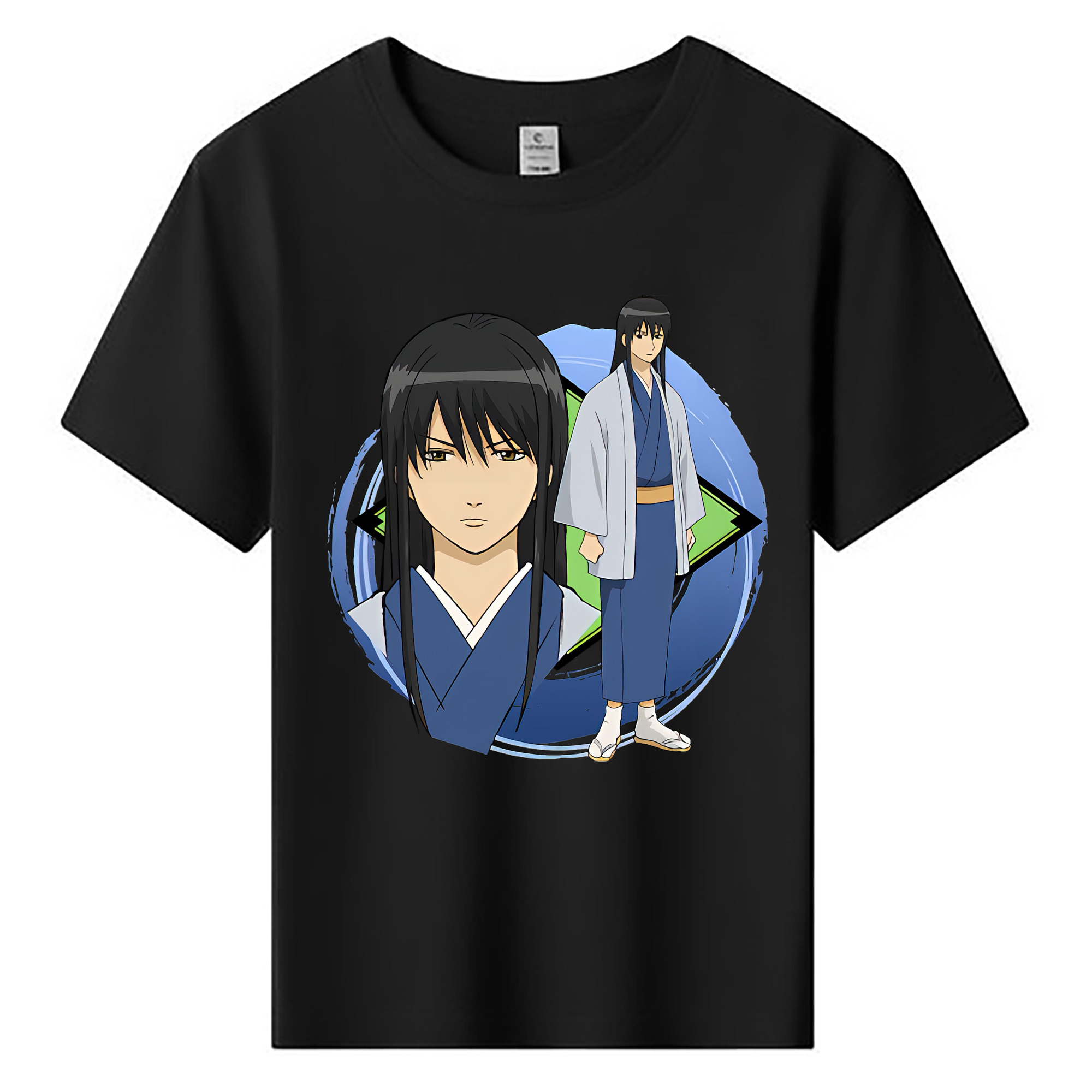 （画像用） ぎんたま 坂田銀時（さかたぎんとき） 神楽 志村新八（しむら しんぱち） GINTAMA Sakata Gintoki Kagura Shimura Shinpachi 綿100％キッズTシャツ（フロントプリント）
