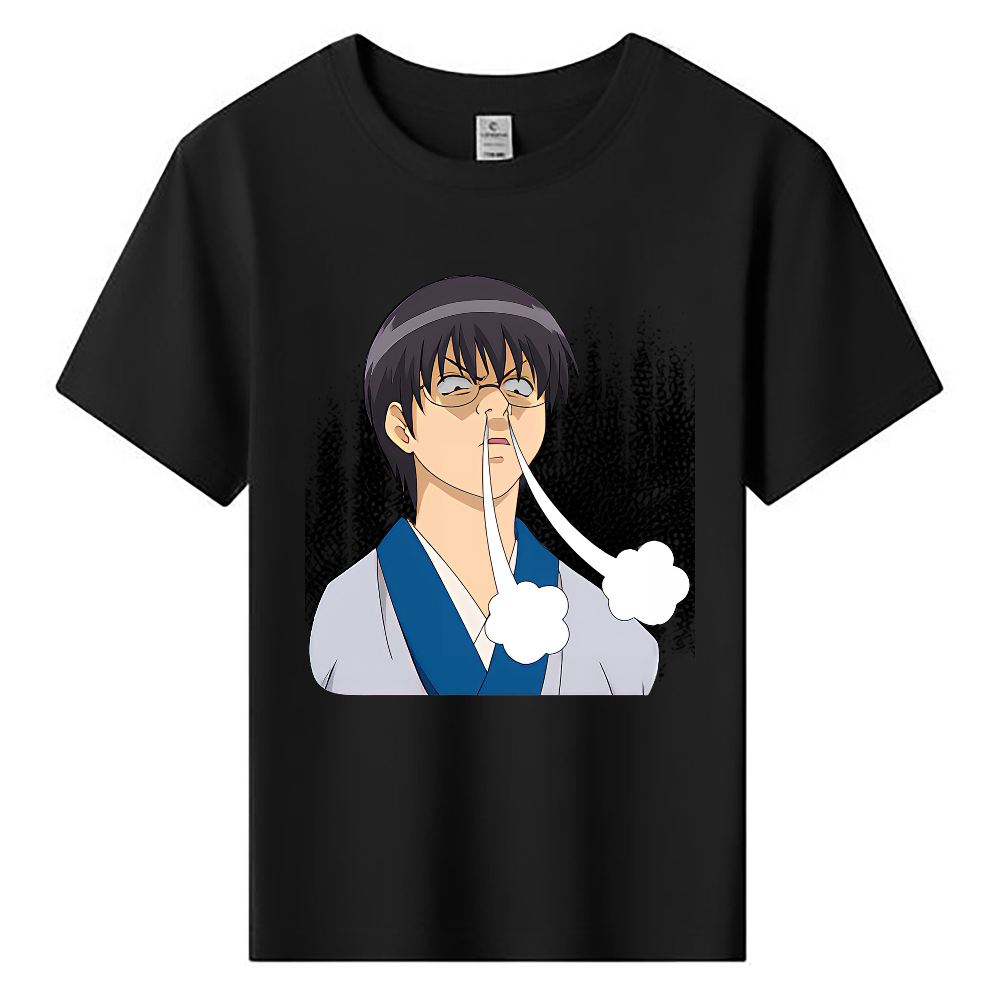 （画像用） ぎんたま 坂田銀時（さかたぎんとき） 神楽 志村新八（しむら しんぱち） GINTAMA Sakata Gintoki Kagura Shimura Shinpachi 綿100％キッズTシャツ（フロントプリント）