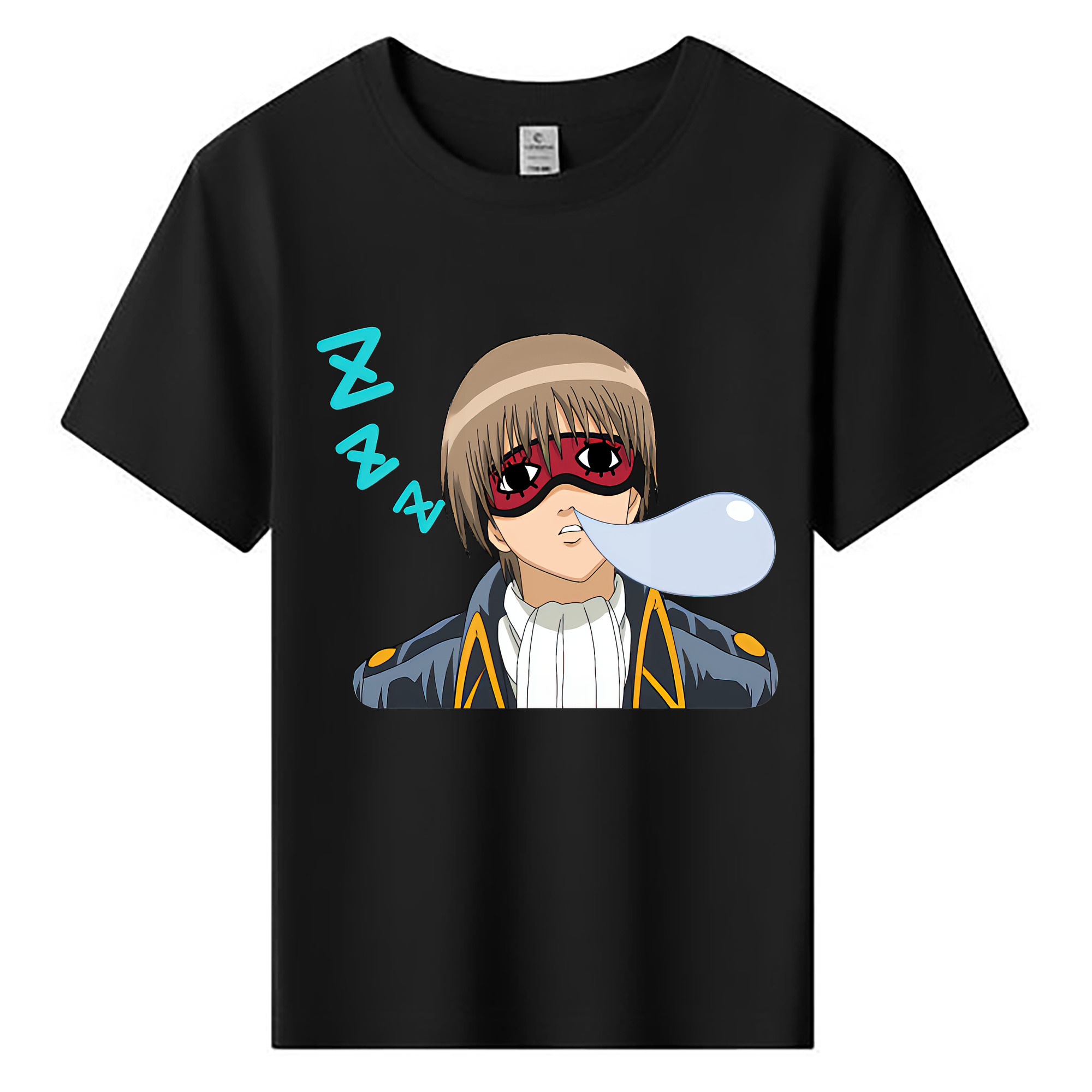 （画像用） ぎんたま 坂田銀時（さかたぎんとき） 神楽 志村新八（しむら しんぱち） GINTAMA Sakata Gintoki Kagura Shimura Shinpachi 綿100％キッズTシャツ（フロントプリント）