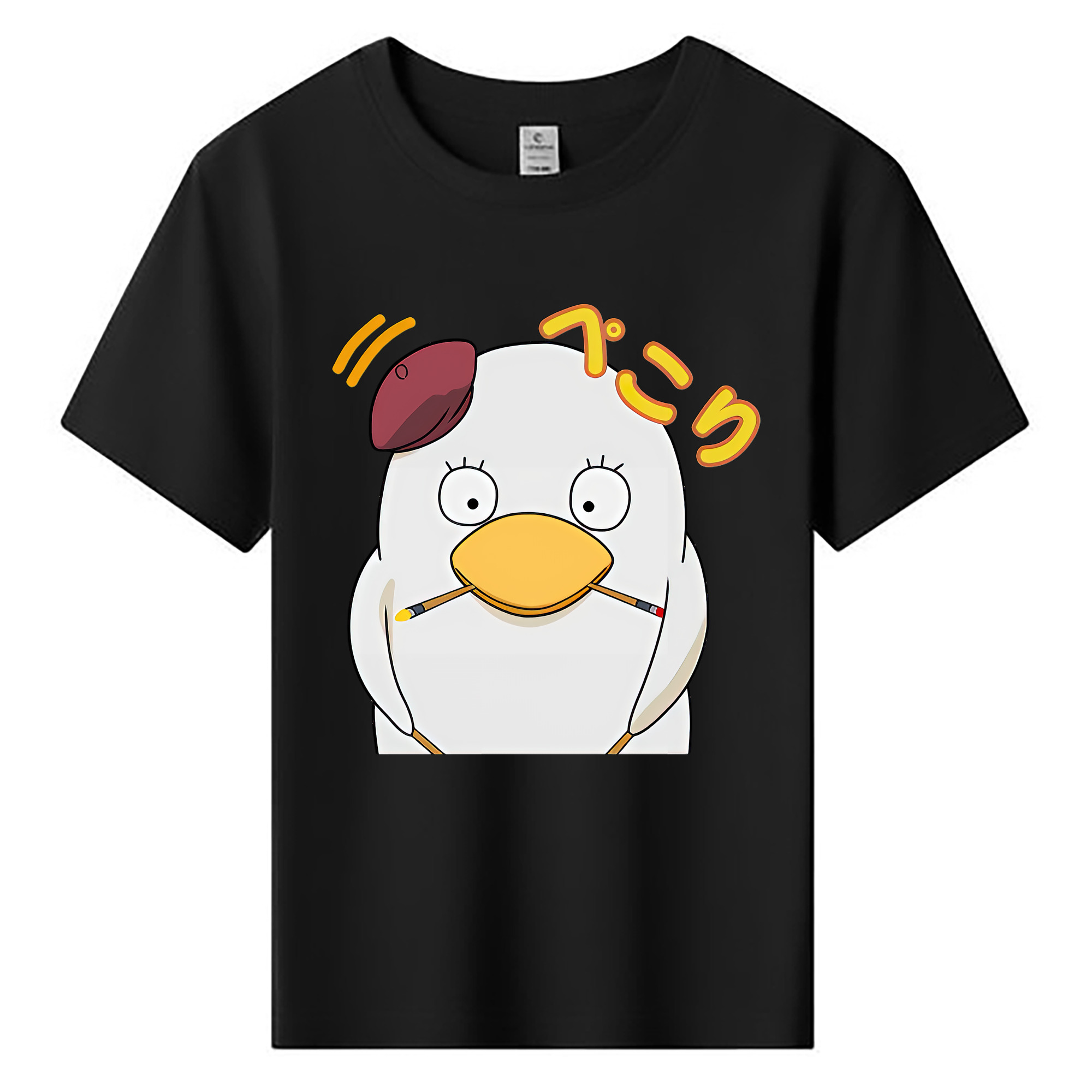 （画像用） ぎんたま 坂田銀時（さかたぎんとき） 神楽 志村新八（しむら しんぱち） GINTAMA Sakata Gintoki Kagura Shimura Shinpachi 綿100％キッズTシャツ（フロントプリント）