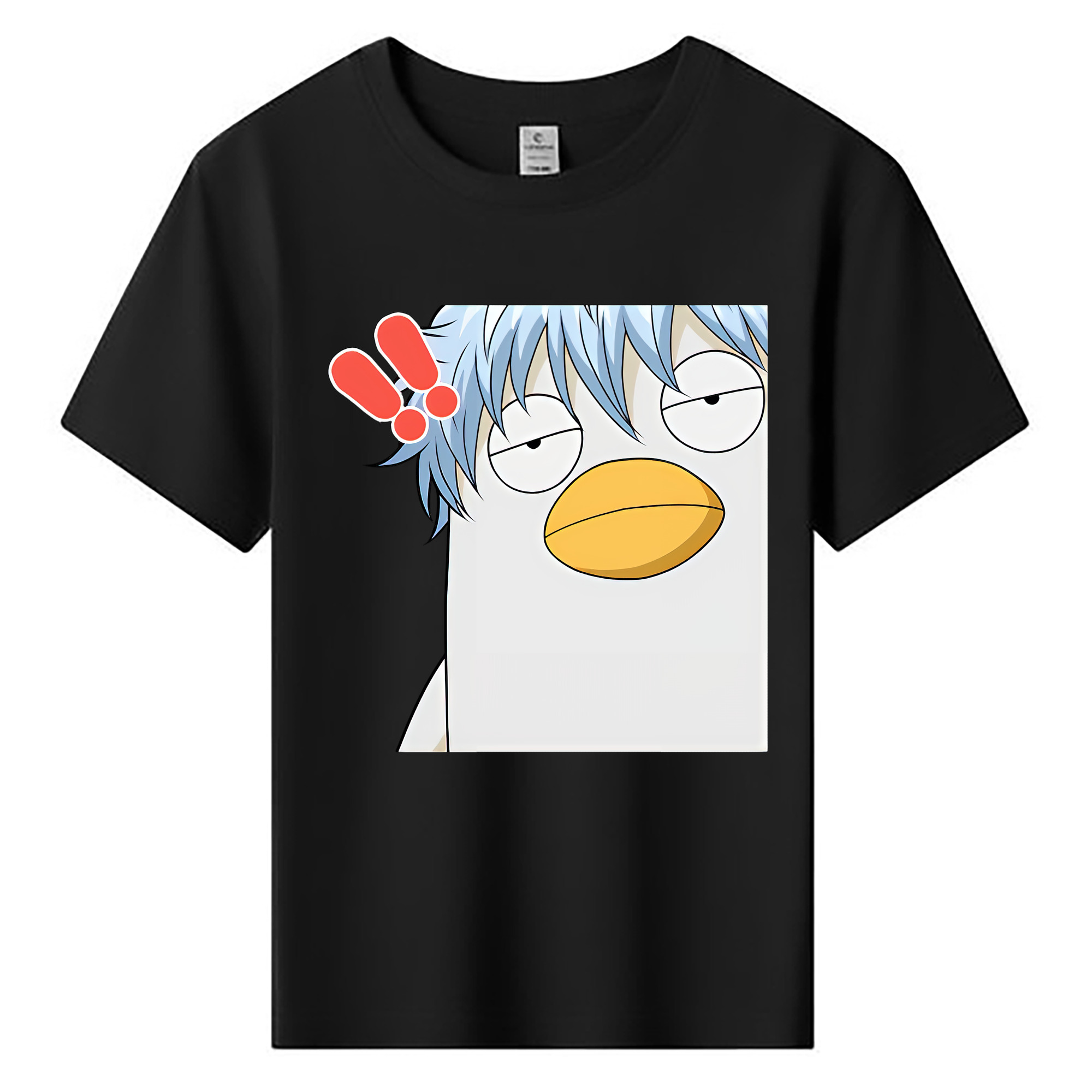 （画像用） ぎんたま 坂田銀時（さかたぎんとき） 神楽 志村新八（しむら しんぱち） GINTAMA Sakata Gintoki Kagura Shimura Shinpachi 綿100％キッズTシャツ（フロントプリント）