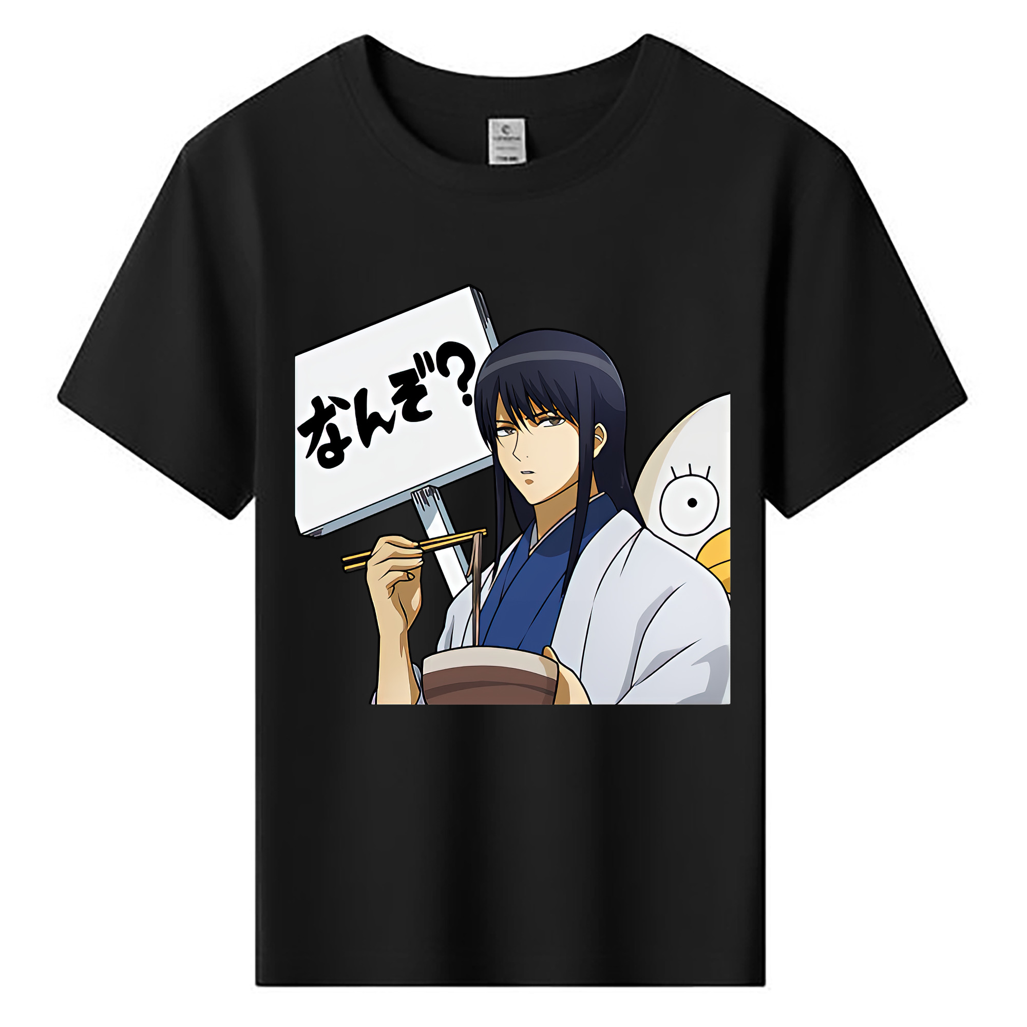 （画像用） ぎんたま 坂田銀時（さかたぎんとき） 神楽 志村新八（しむら しんぱち） GINTAMA Sakata Gintoki Kagura Shimura Shinpachi 綿100％キッズTシャツ（フロントプリント）