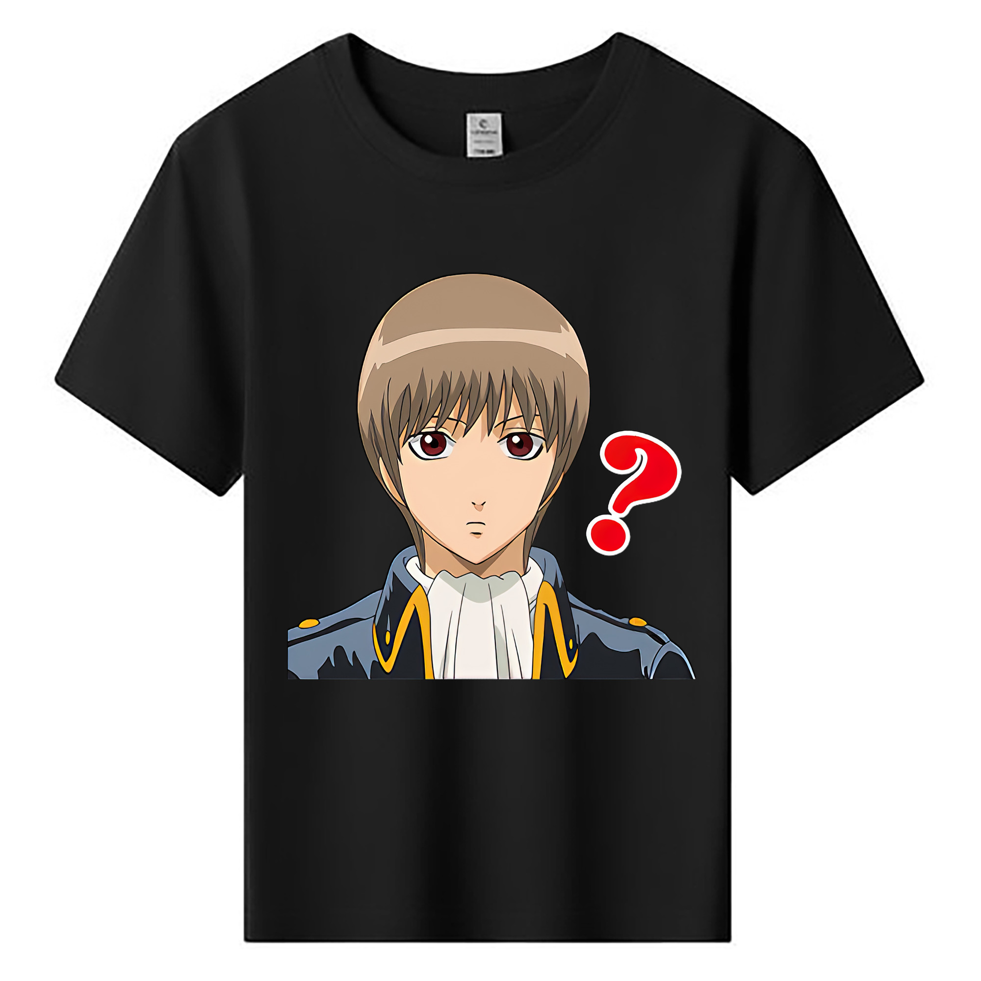 （画像用） ぎんたま 坂田銀時（さかたぎんとき） 神楽 志村新八（しむら しんぱち） GINTAMA Sakata Gintoki Kagura Shimura Shinpachi 綿100％キッズTシャツ（フロントプリント）