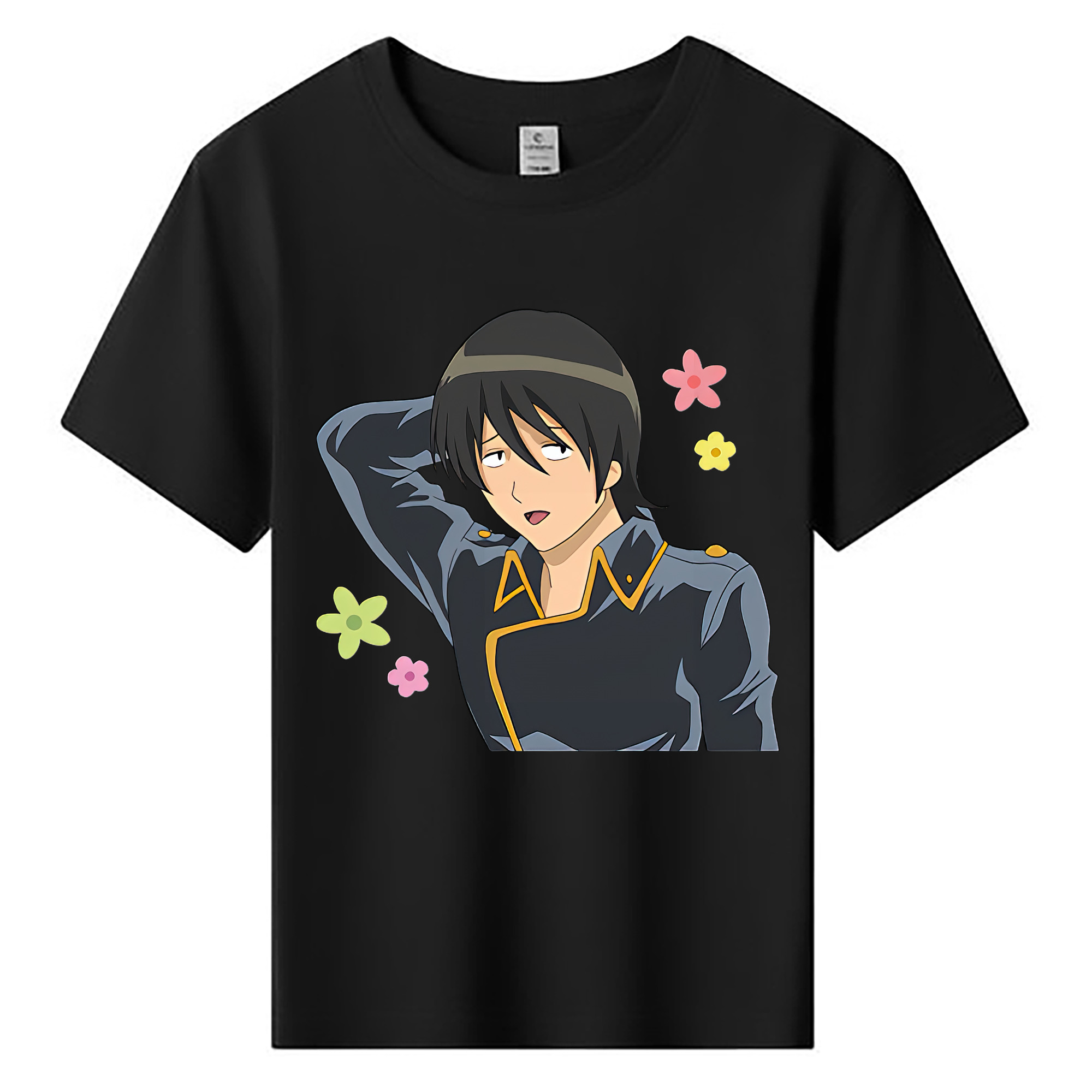 （画像用） ぎんたま 坂田銀時（さかたぎんとき） 神楽 志村新八（しむら しんぱち） GINTAMA Sakata Gintoki Kagura Shimura Shinpachi 綿100％キッズTシャツ（フロントプリント）