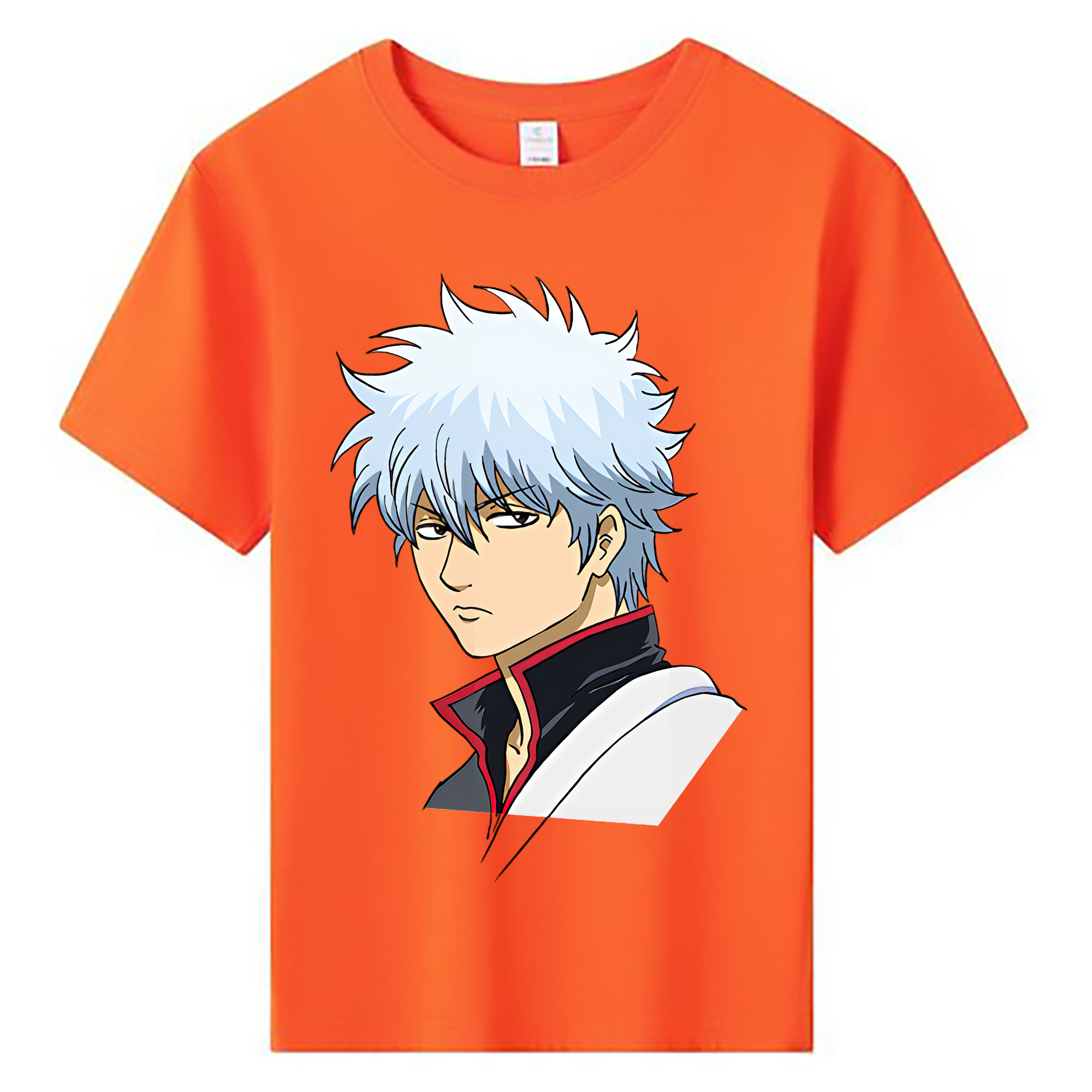 （画像用） ぎんたま 坂田銀時（さかたぎんとき） 神楽 志村新八（しむら しんぱち） GINTAMA Sakata Gintoki Kagura Shimura Shinpachi 綿100％キッズTシャツ（フロントプリント）