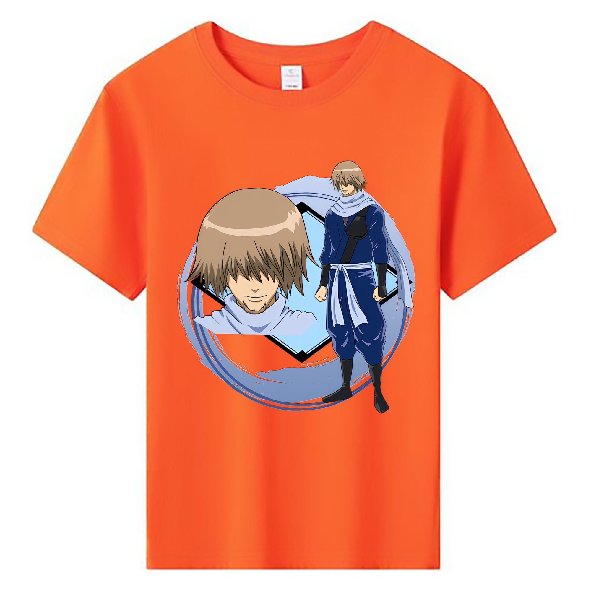 （画像用） ぎんたま 坂田銀時（さかたぎんとき） 神楽 志村新八（しむら しんぱち） GINTAMA Sakata Gintoki Kagura Shimura Shinpachi 綿100％キッズTシャツ（フロントプリント）