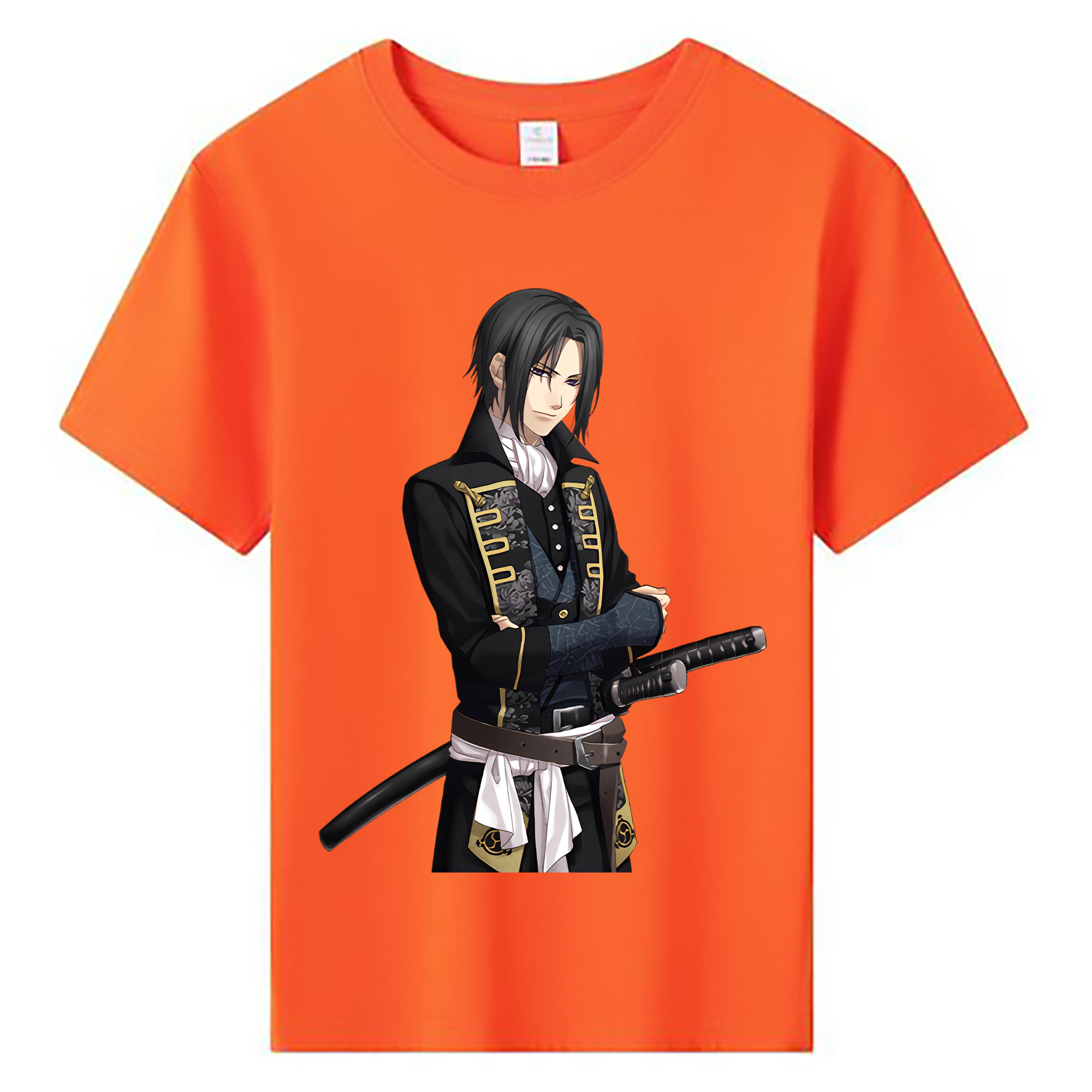 （画像用） ぎんたま 坂田銀時（さかたぎんとき） 神楽 志村新八（しむら しんぱち） GINTAMA Sakata Gintoki Kagura Shimura Shinpachi 綿100％キッズTシャツ（フロントプリント）