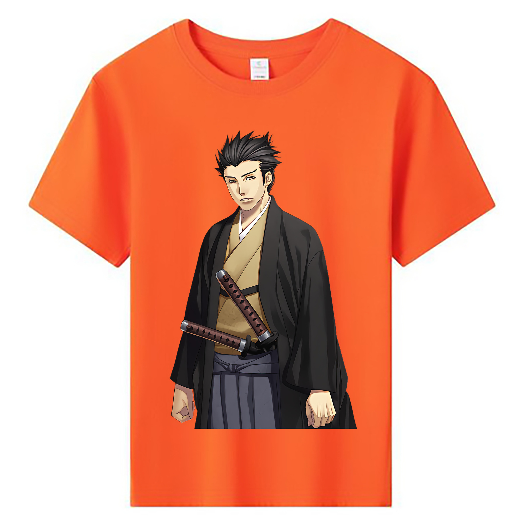 （画像用） ぎんたま 坂田銀時（さかたぎんとき） 神楽 志村新八（しむら しんぱち） GINTAMA Sakata Gintoki Kagura Shimura Shinpachi 綿100％キッズTシャツ（フロントプリント）