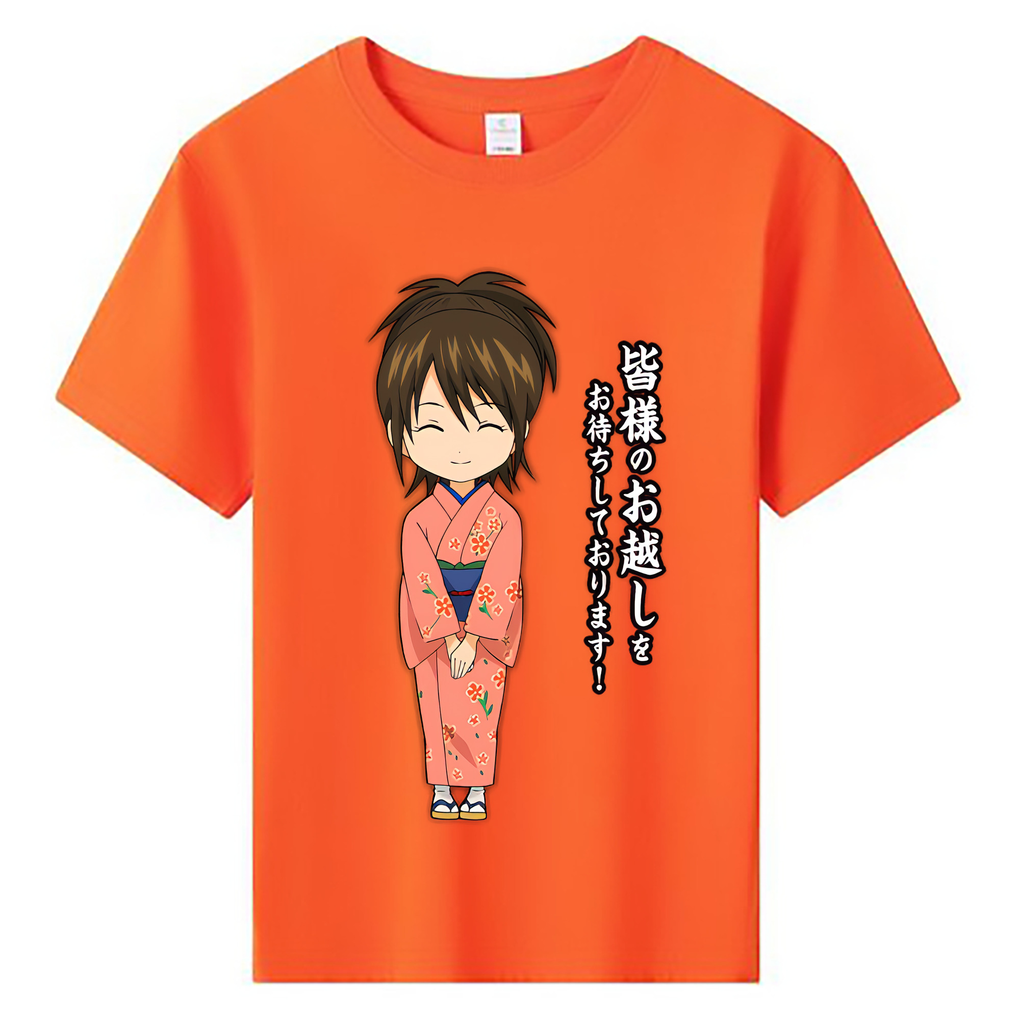 （画像用） ぎんたま 坂田銀時（さかたぎんとき） 神楽 志村新八（しむら しんぱち） GINTAMA Sakata Gintoki Kagura Shimura Shinpachi 綿100％キッズTシャツ（フロントプリント）