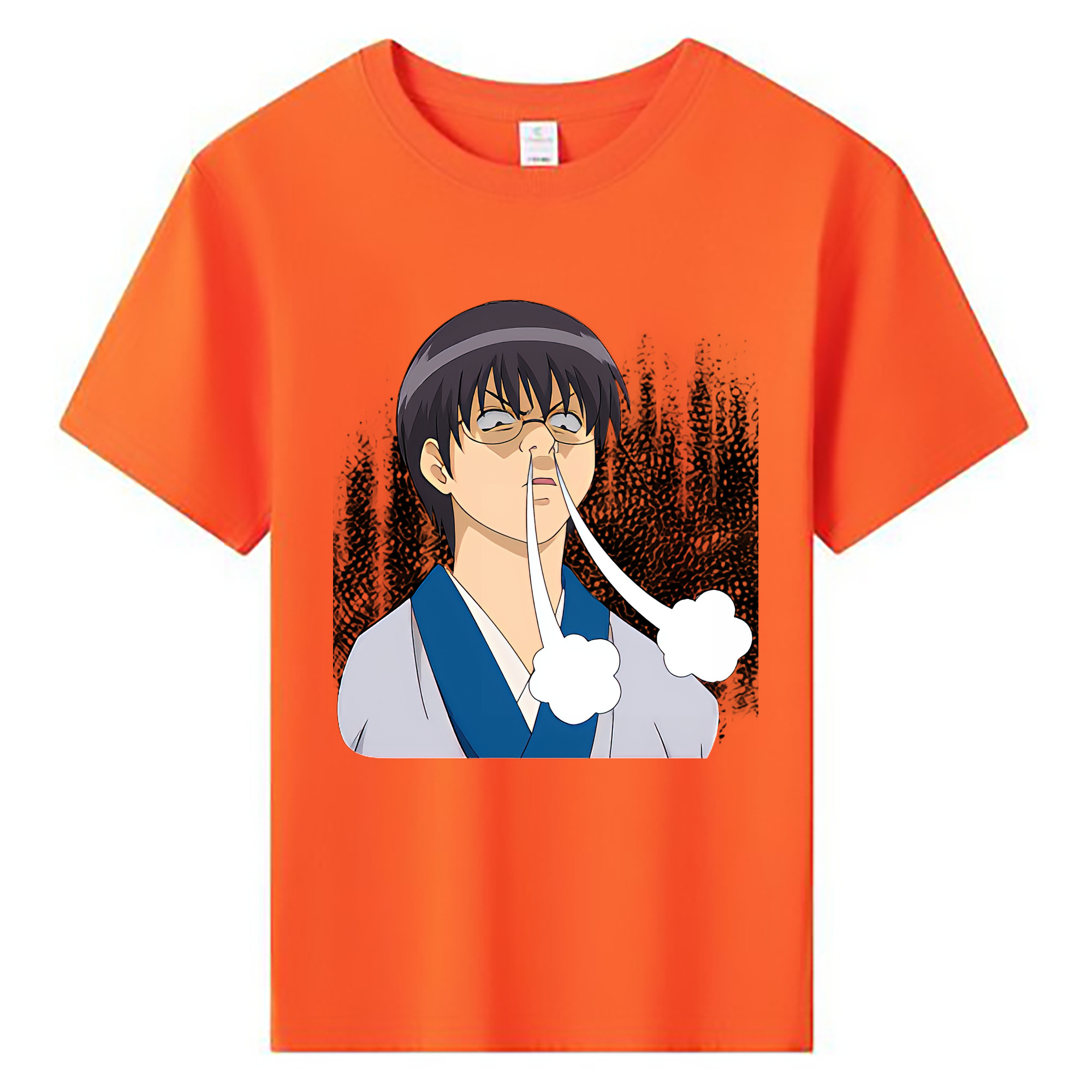 （画像用） ぎんたま 坂田銀時（さかたぎんとき） 神楽 志村新八（しむら しんぱち） GINTAMA Sakata Gintoki Kagura Shimura Shinpachi 綿100％キッズTシャツ（フロントプリント）