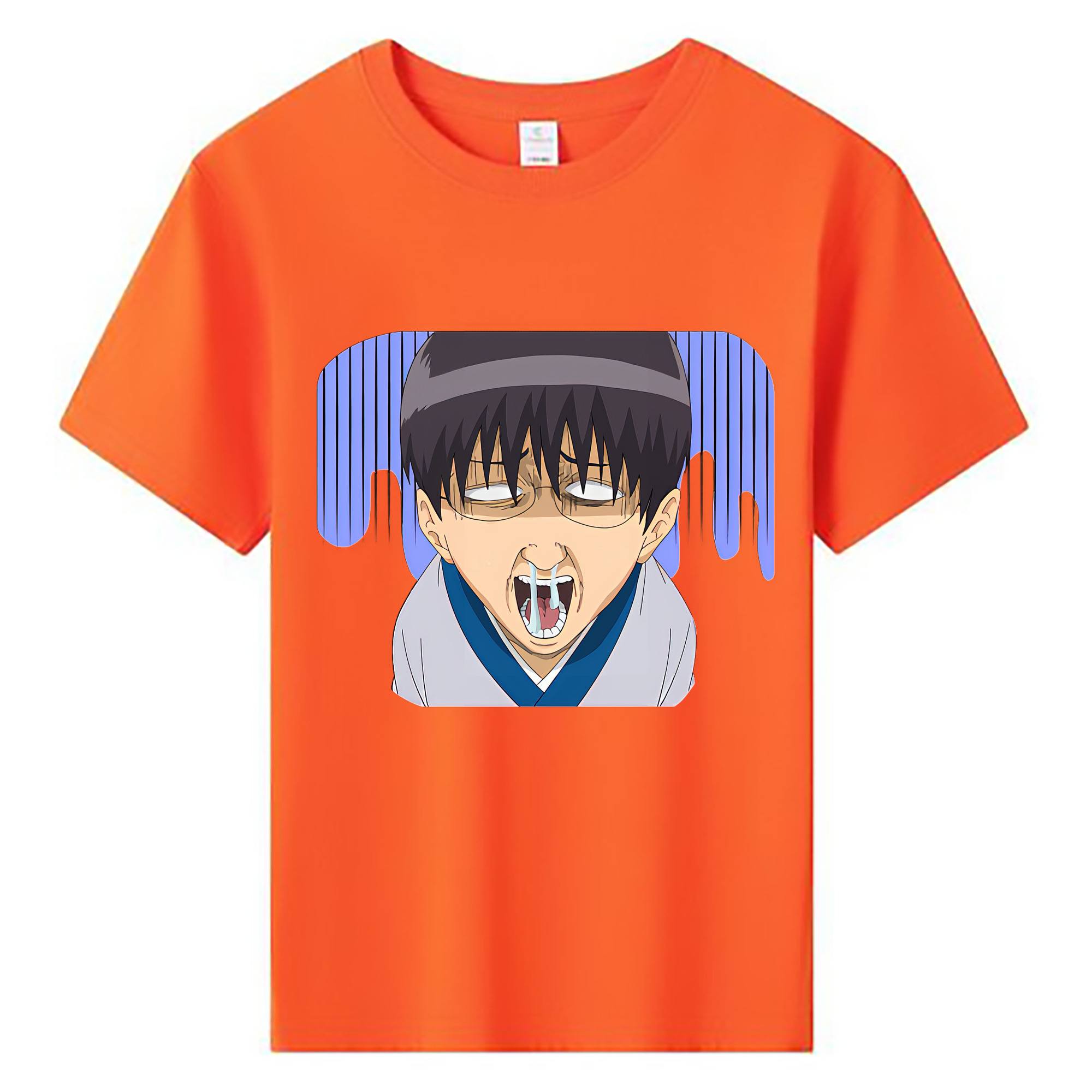 （画像用） ぎんたま 坂田銀時（さかたぎんとき） 神楽 志村新八（しむら しんぱち） GINTAMA Sakata Gintoki Kagura Shimura Shinpachi 綿100％キッズTシャツ（フロントプリント）