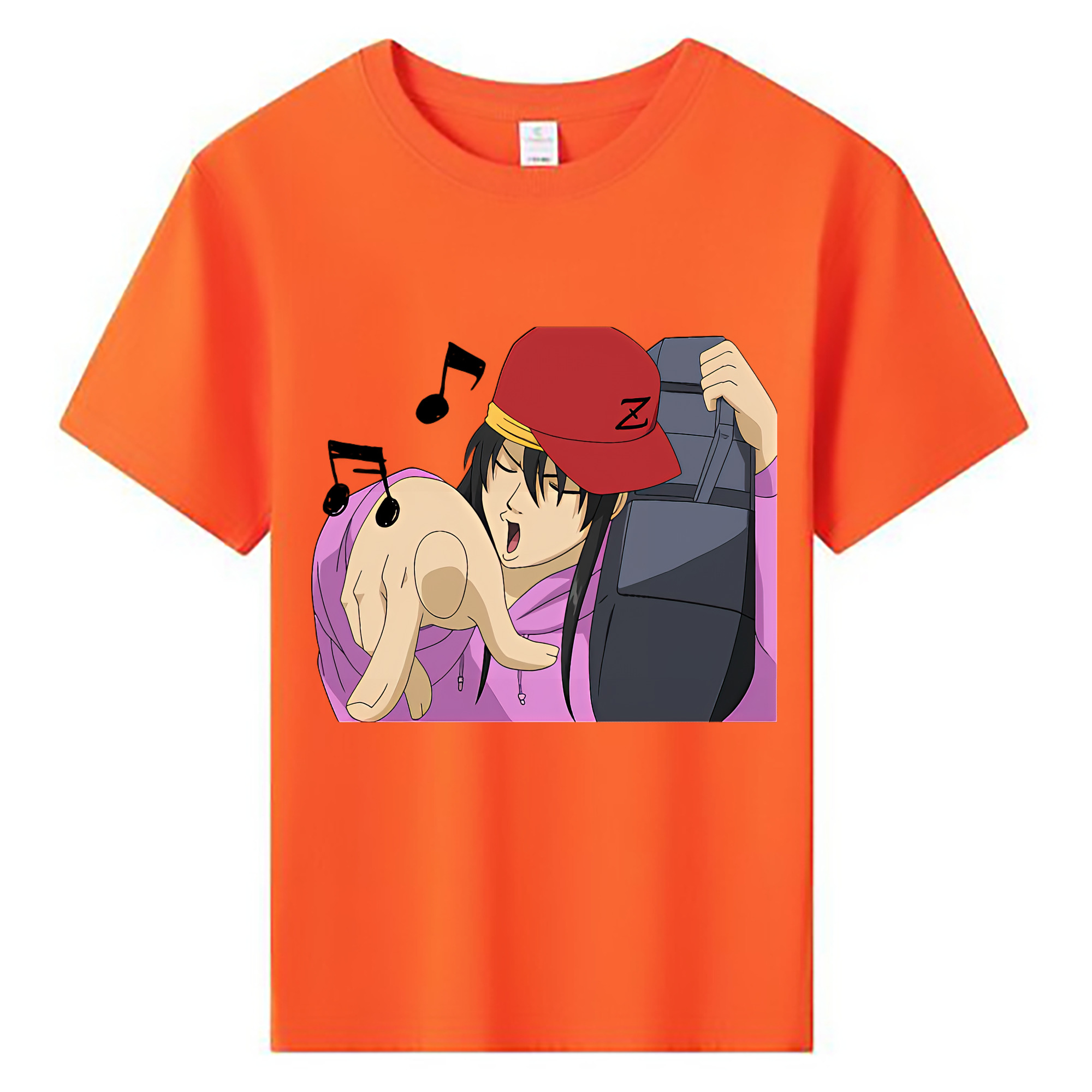 （画像用） ぎんたま 坂田銀時（さかたぎんとき） 神楽 志村新八（しむら しんぱち） GINTAMA Sakata Gintoki Kagura Shimura Shinpachi 綿100％キッズTシャツ（フロントプリント）