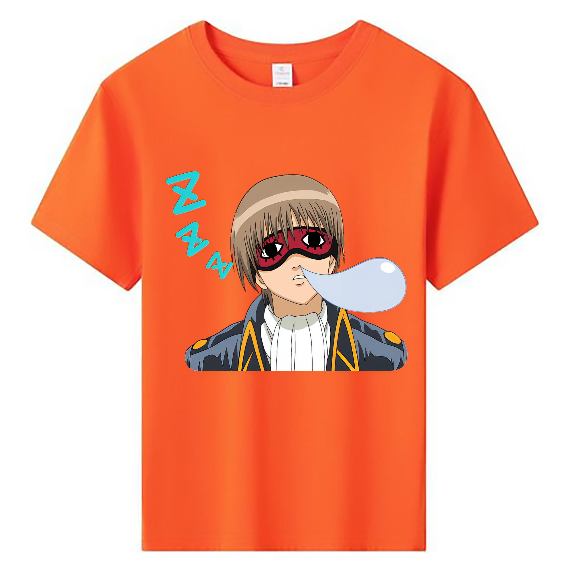 （画像用） ぎんたま 坂田銀時（さかたぎんとき） 神楽 志村新八（しむら しんぱち） GINTAMA Sakata Gintoki Kagura Shimura Shinpachi 綿100％キッズTシャツ（フロントプリント）