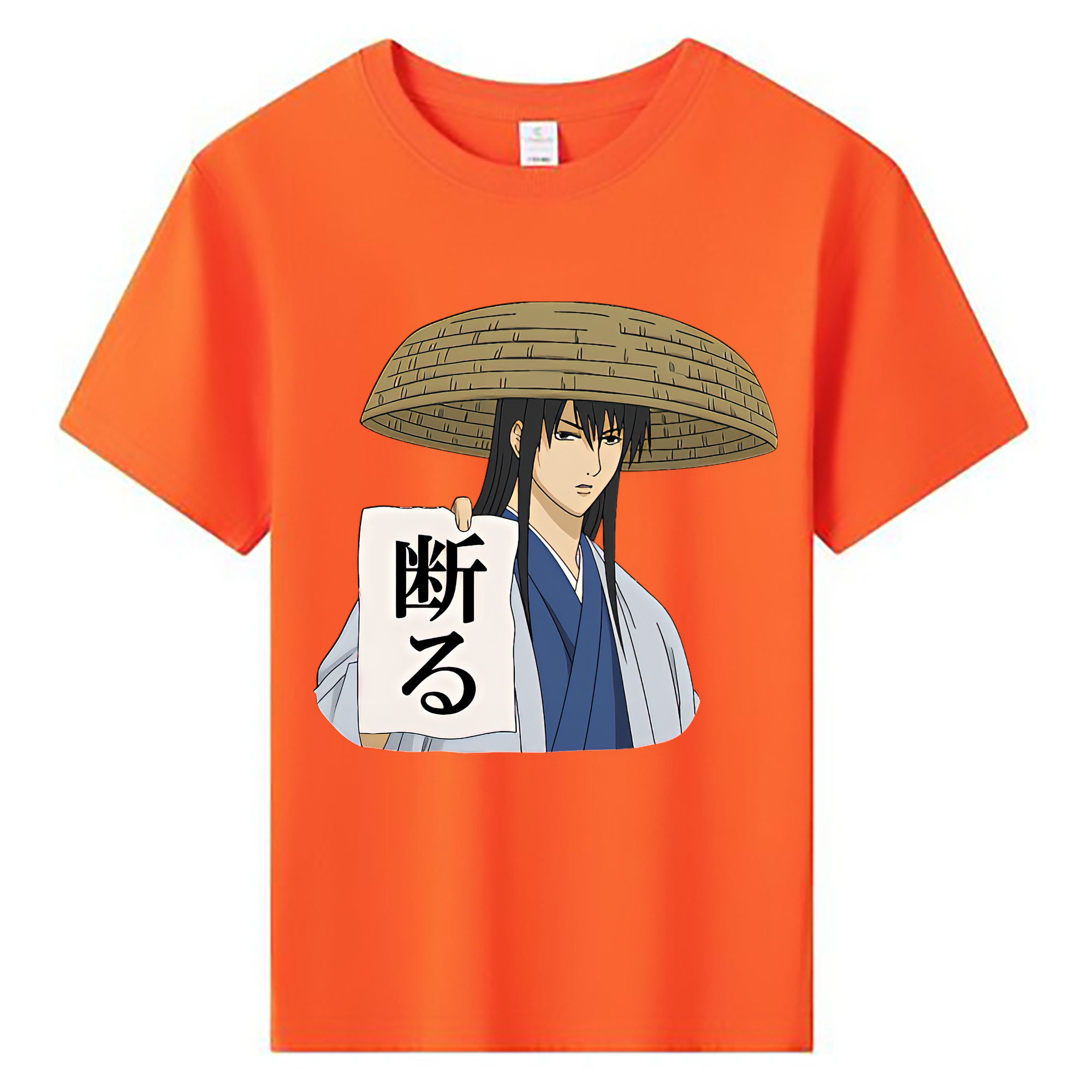 （画像用） ぎんたま 坂田銀時（さかたぎんとき） 神楽 志村新八（しむら しんぱち） GINTAMA Sakata Gintoki Kagura Shimura Shinpachi 綿100％キッズTシャツ（フロントプリント）