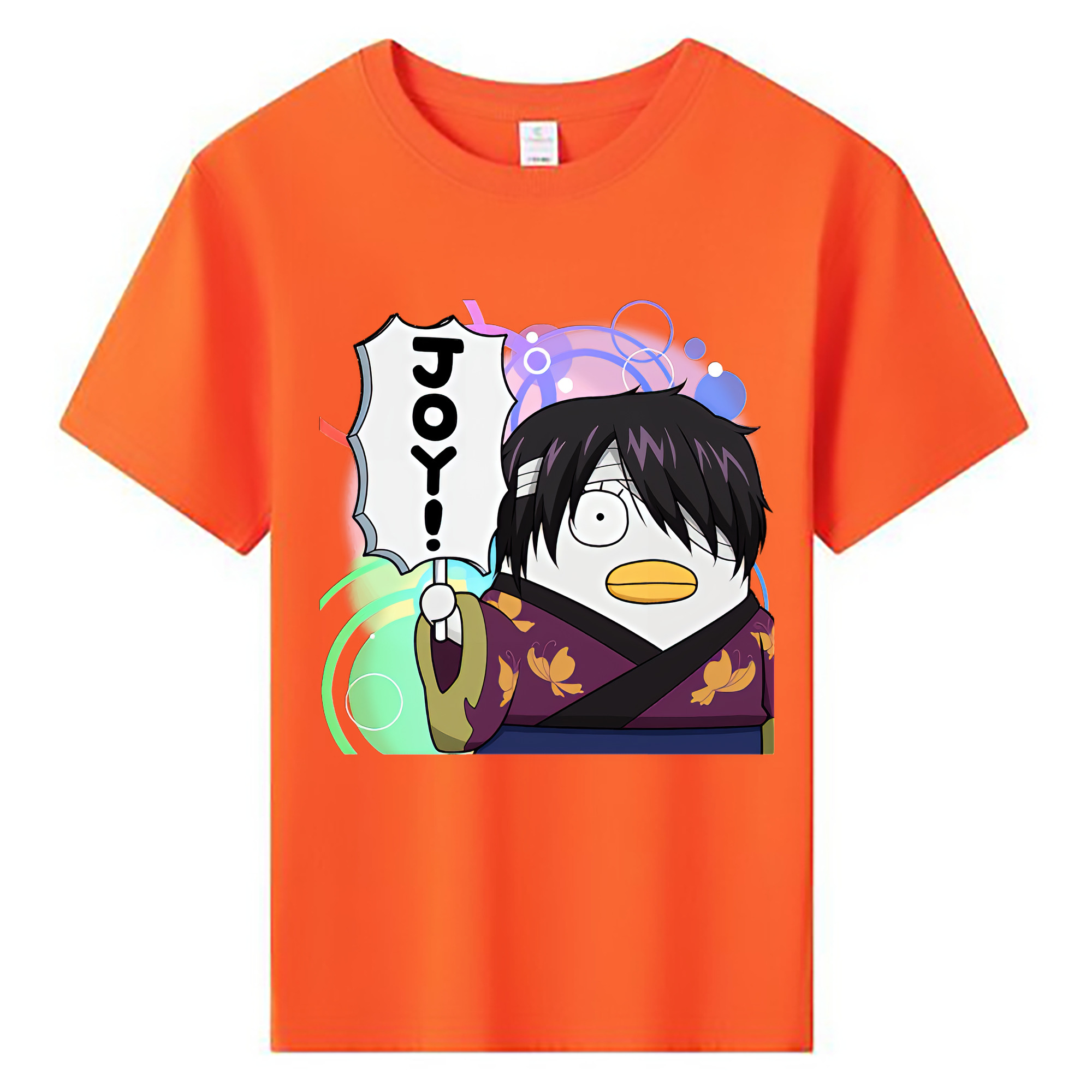 （画像用） ぎんたま 坂田銀時（さかたぎんとき） 神楽 志村新八（しむら しんぱち） GINTAMA Sakata Gintoki Kagura Shimura Shinpachi 綿100％キッズTシャツ（フロントプリント）