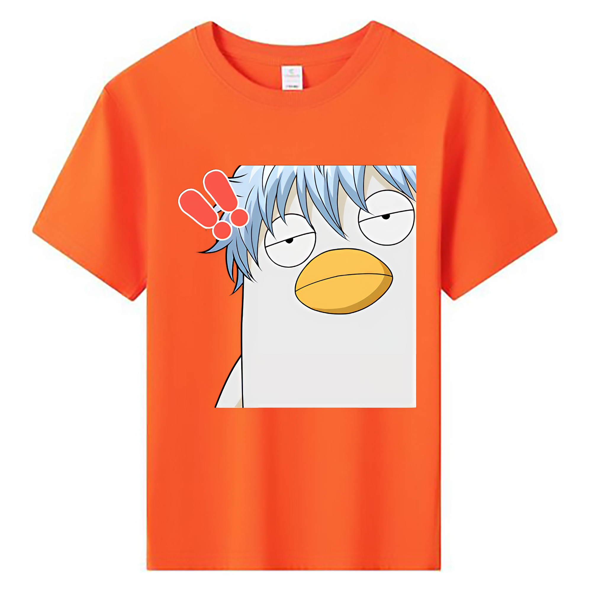 （画像用） ぎんたま 坂田銀時（さかたぎんとき） 神楽 志村新八（しむら しんぱち） GINTAMA Sakata Gintoki Kagura Shimura Shinpachi 綿100％キッズTシャツ（フロントプリント）