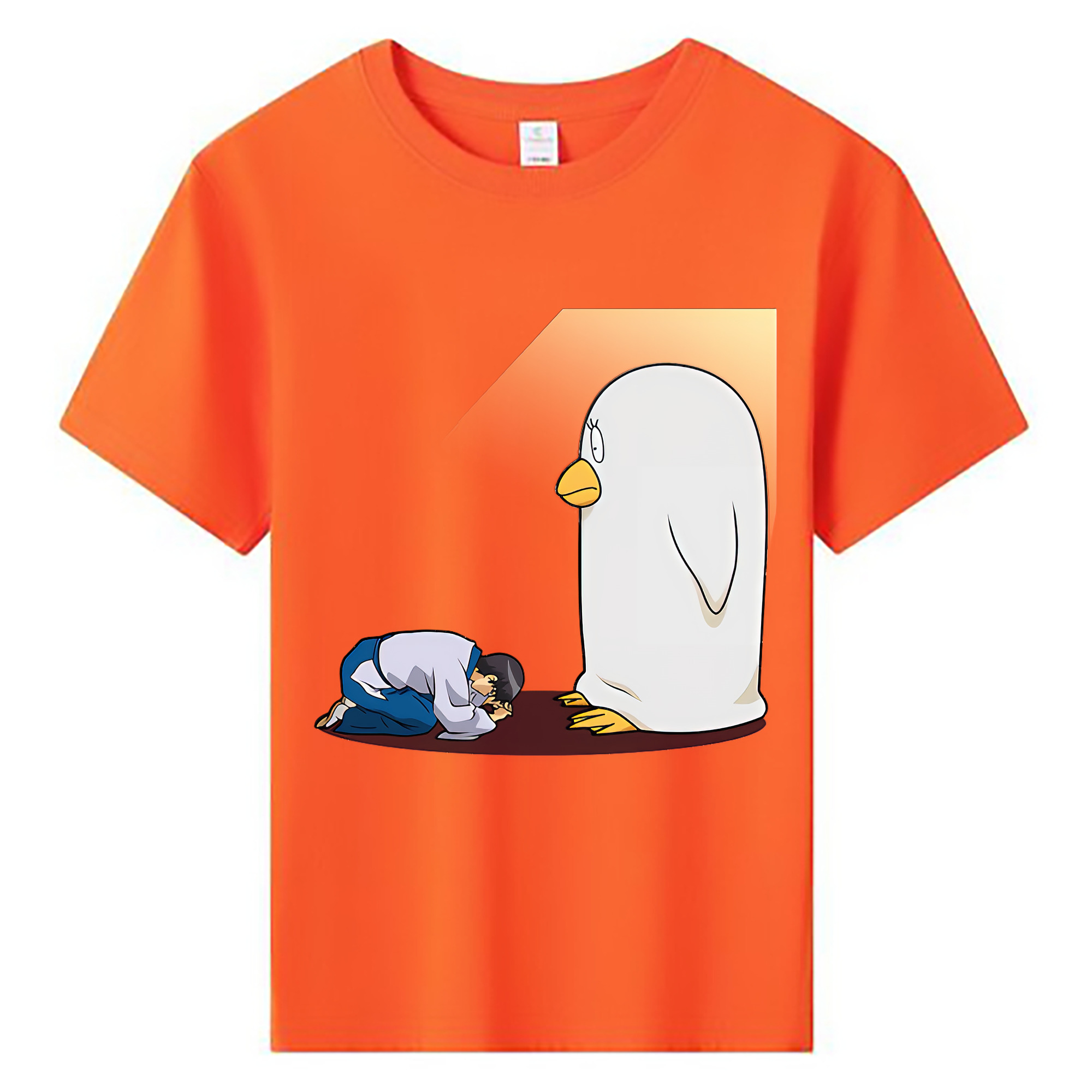 （画像用） ぎんたま 坂田銀時（さかたぎんとき） 神楽 志村新八（しむら しんぱち） GINTAMA Sakata Gintoki Kagura Shimura Shinpachi 綿100％キッズTシャツ（フロントプリント）