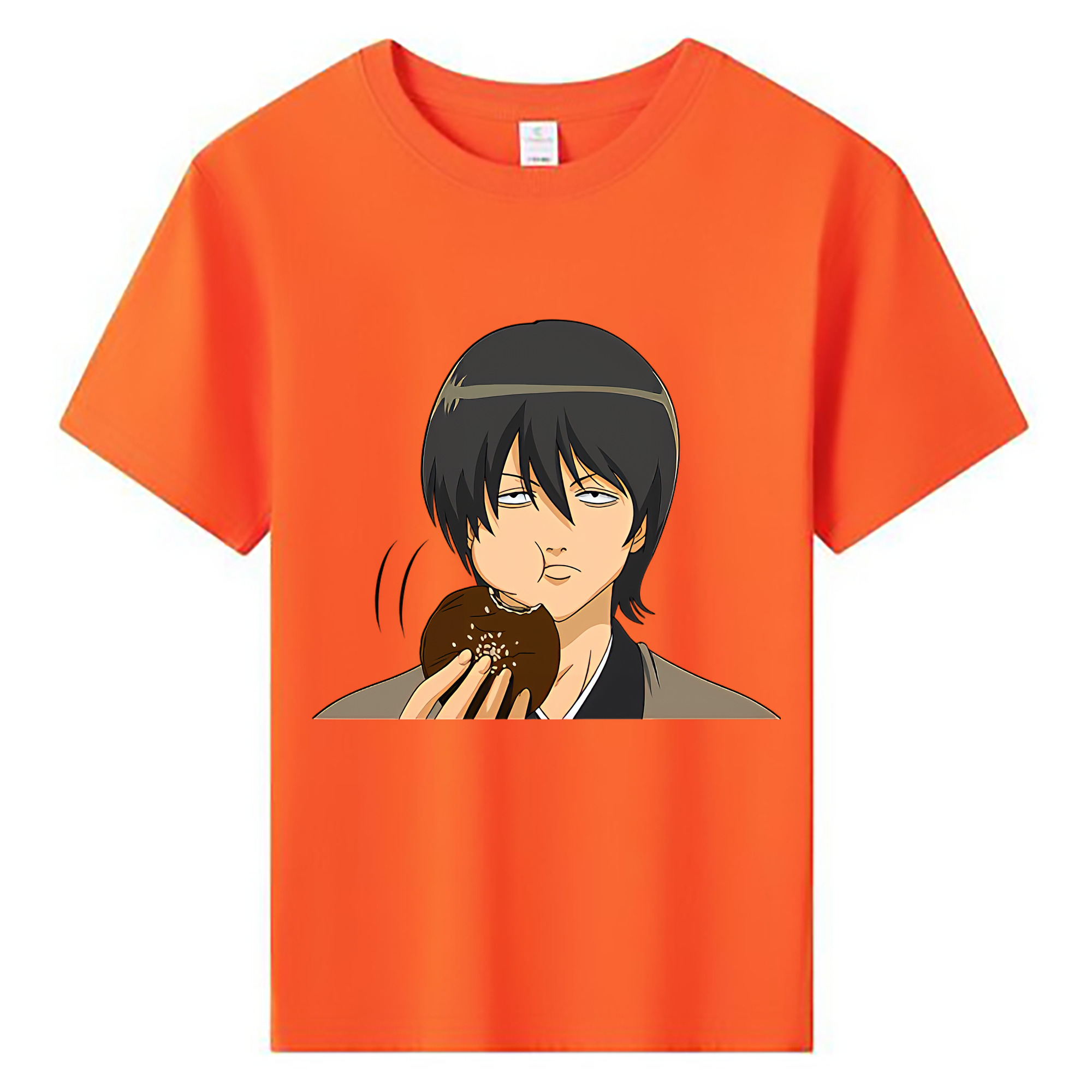 （画像用） ぎんたま 坂田銀時（さかたぎんとき） 神楽 志村新八（しむら しんぱち） GINTAMA Sakata Gintoki Kagura Shimura Shinpachi 綿100％キッズTシャツ（フロントプリント）